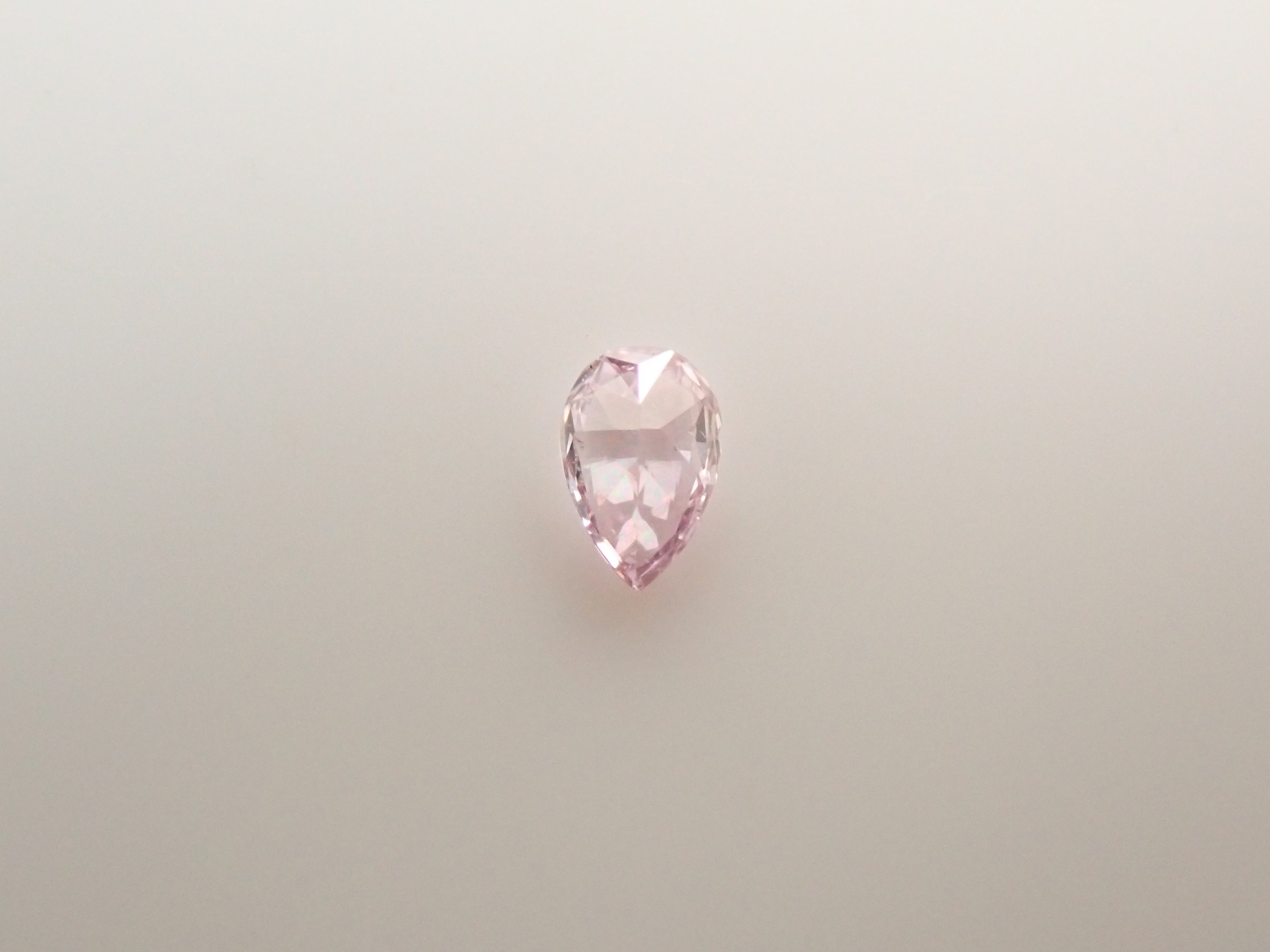 ピンクダイヤモンド 0.030ctルース(FANCY LIGHT PURPLE PINK, SI1)