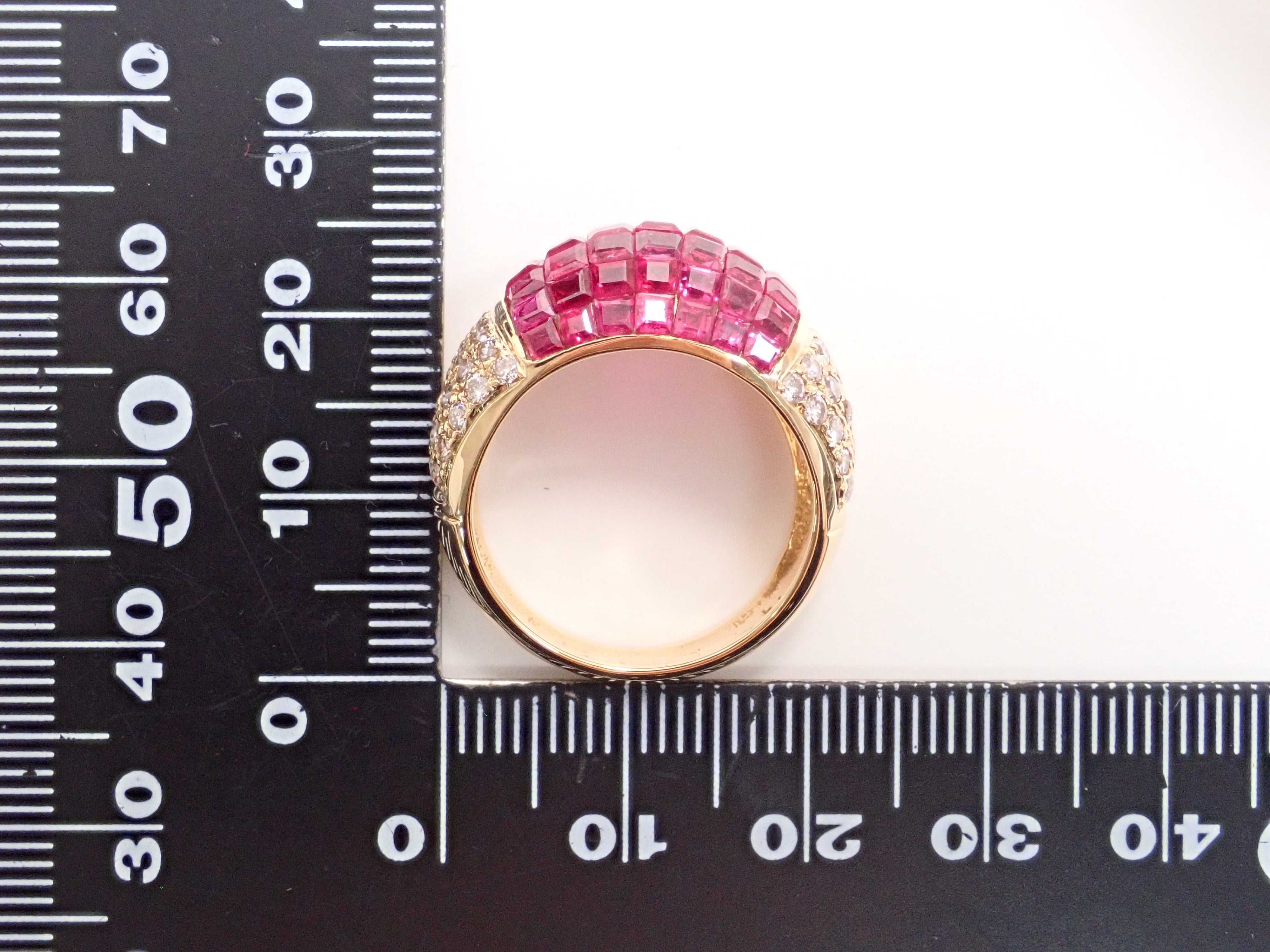 【22602698刊載】【多彩】K18 紅寶石 6.74ct 鑽石 0.91ct 附鑑定證