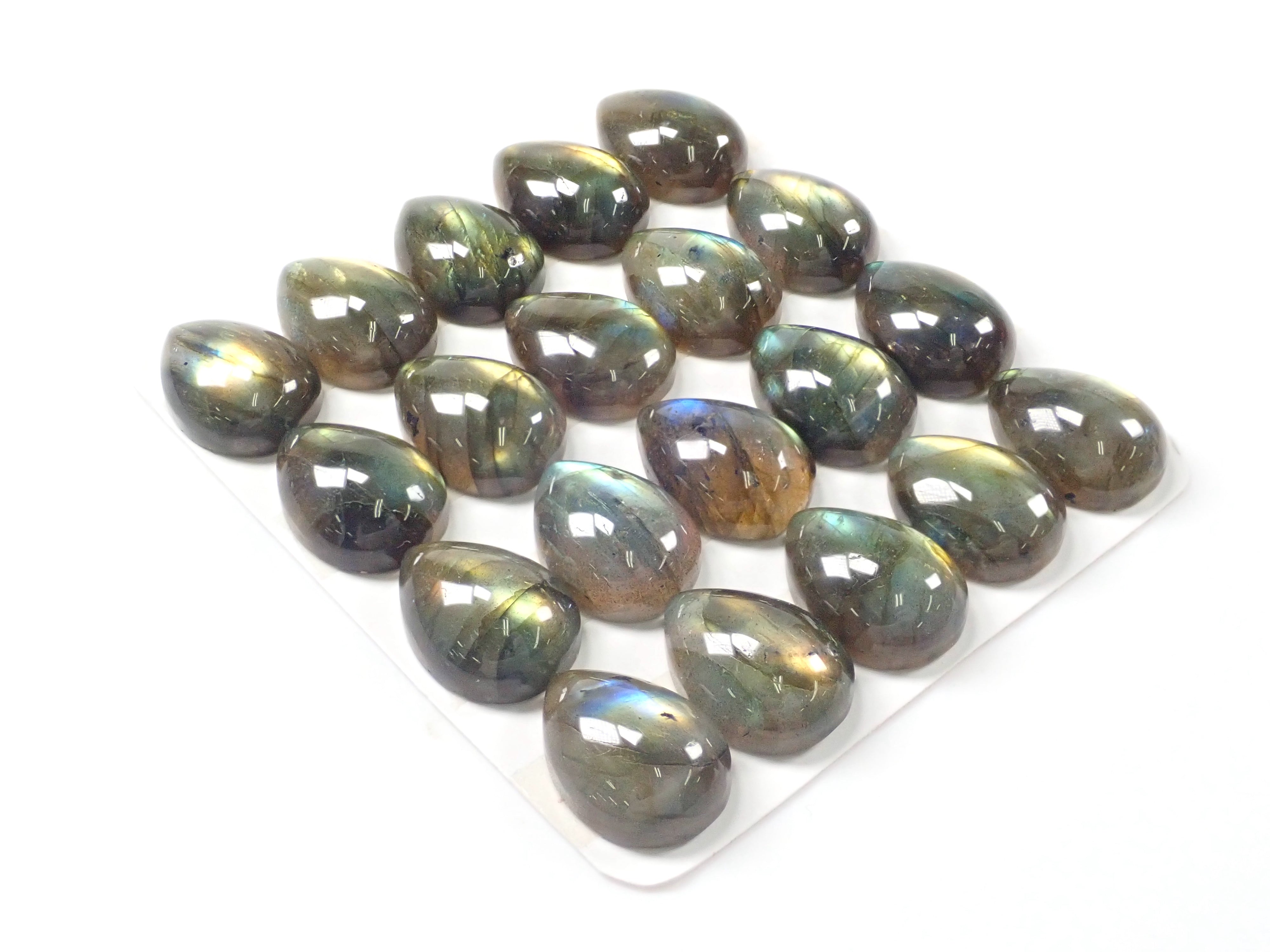 ラブラドライト1石ルース(12×16mm)《複数購入割引有》