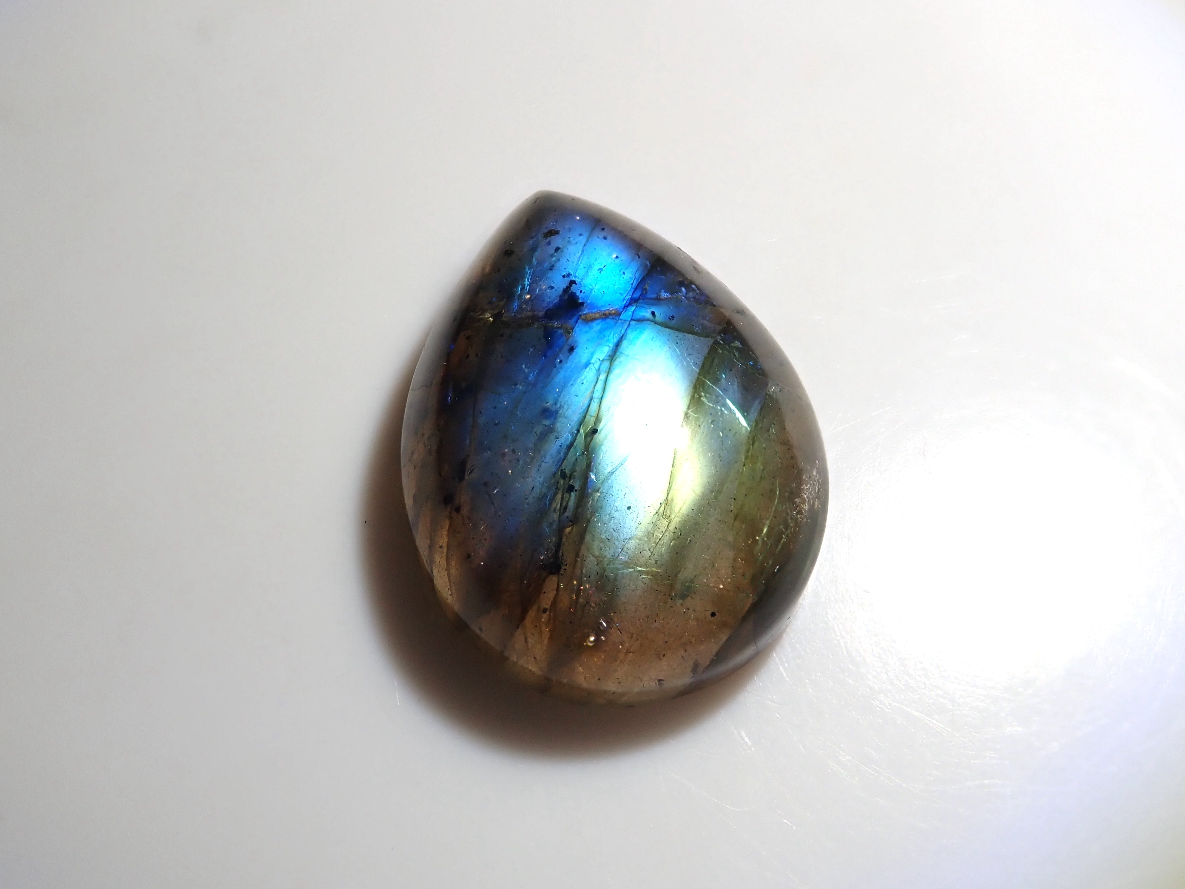 ラブラドライト1石ルース(12×16mm)《複数購入割引有》