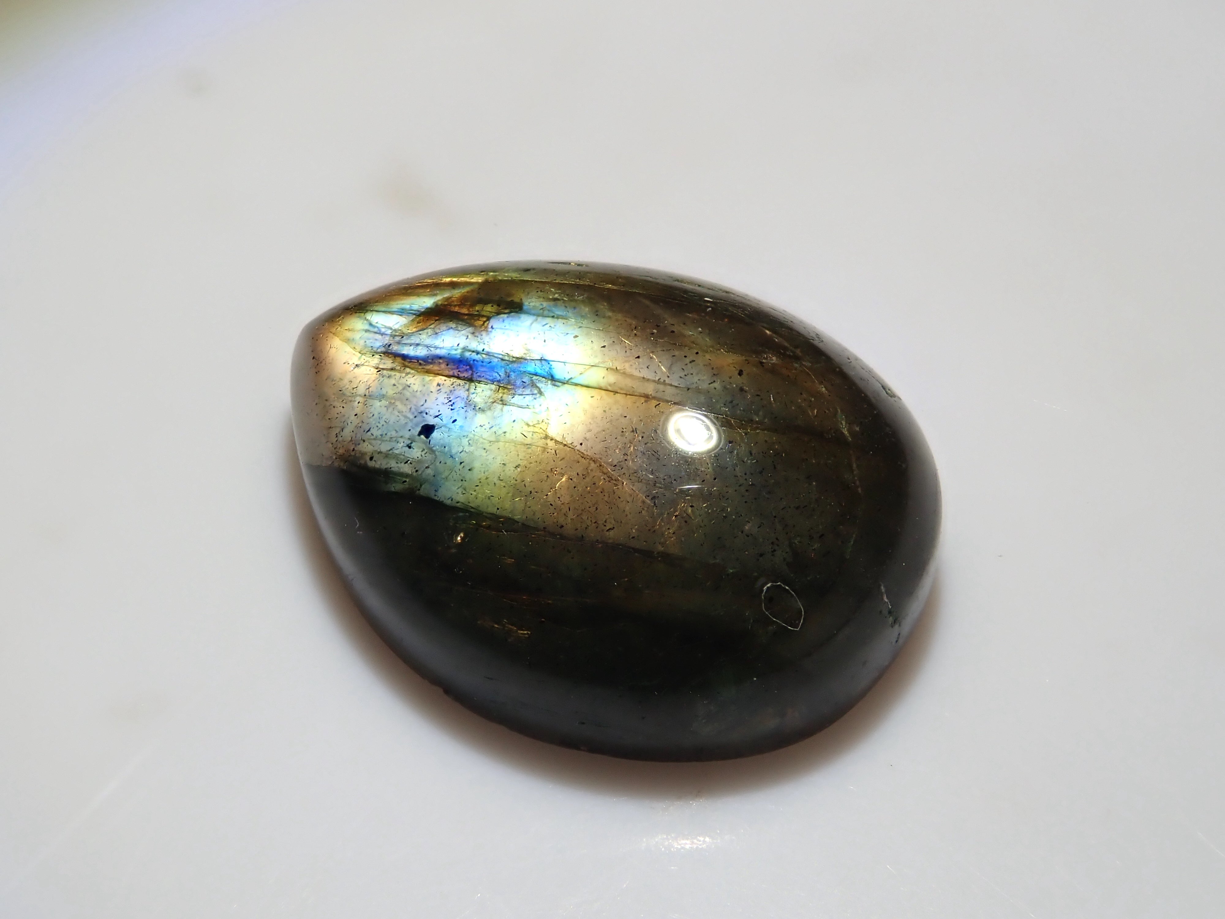 ラブラドライト1石ルース(12×16mm)《複数購入割引有》