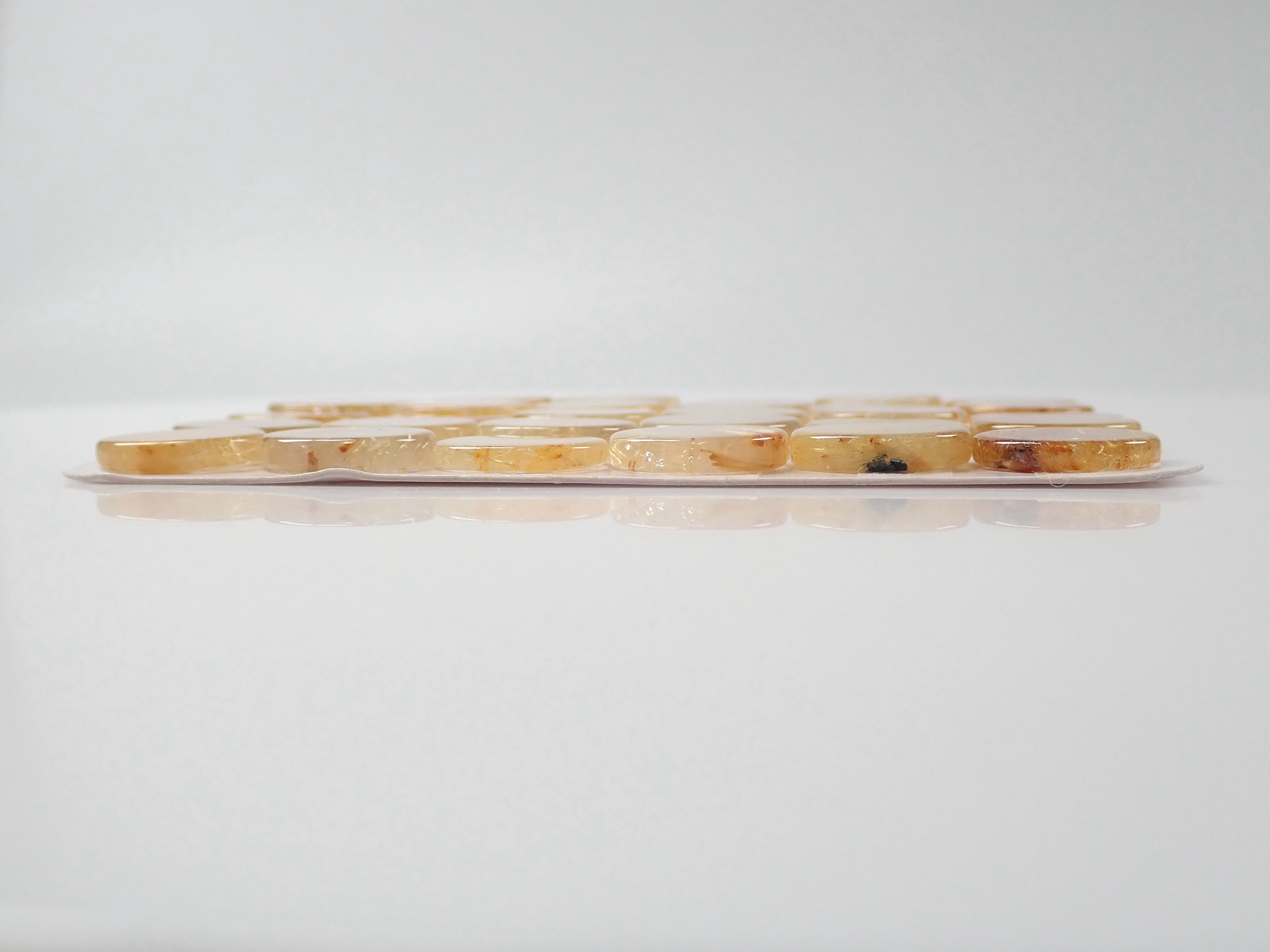 ルチルクォーツ1石ルース(12mm)《複数購入割引有》