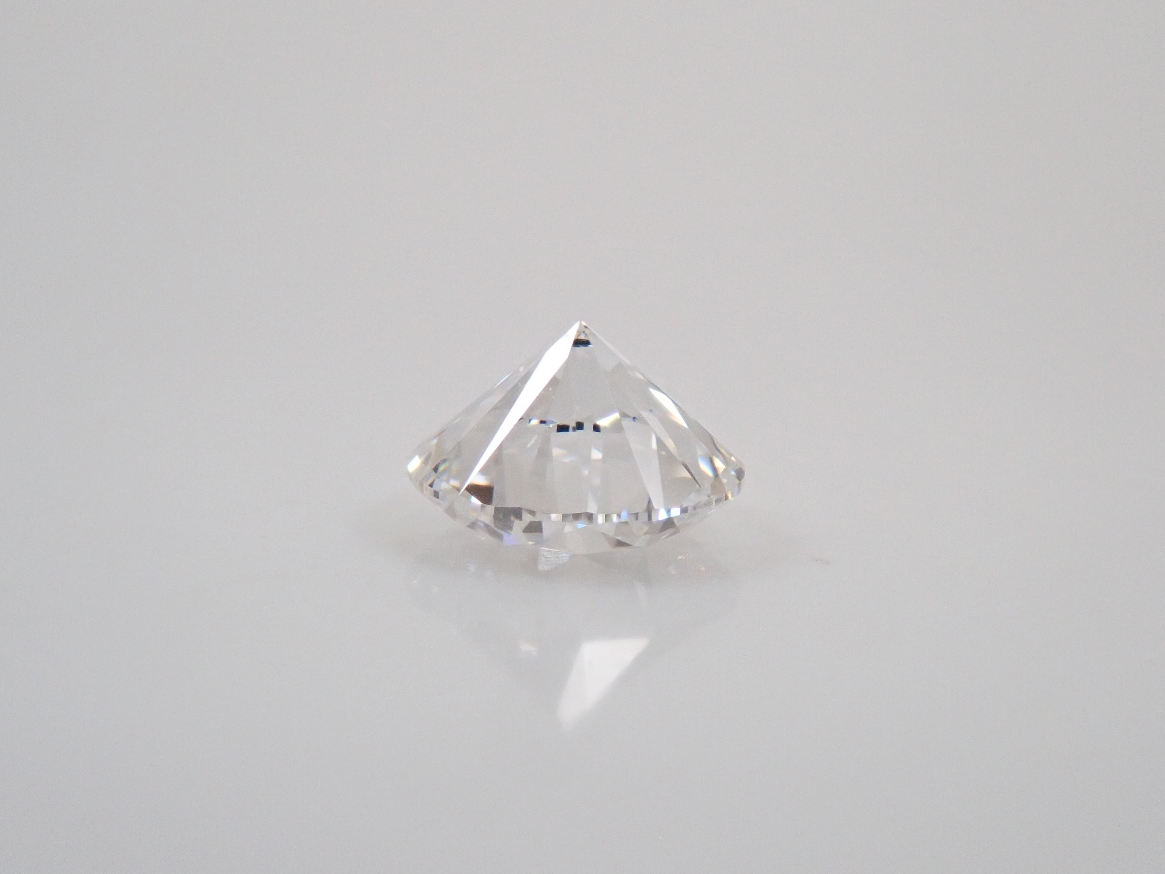 【9/4(金)AM10時〆:抽選販売_01】インターナリーフローレスダイヤモンド(H&C) 4.7mm/0.413ctルース(D, IF, 3Excellent H&C) GIA