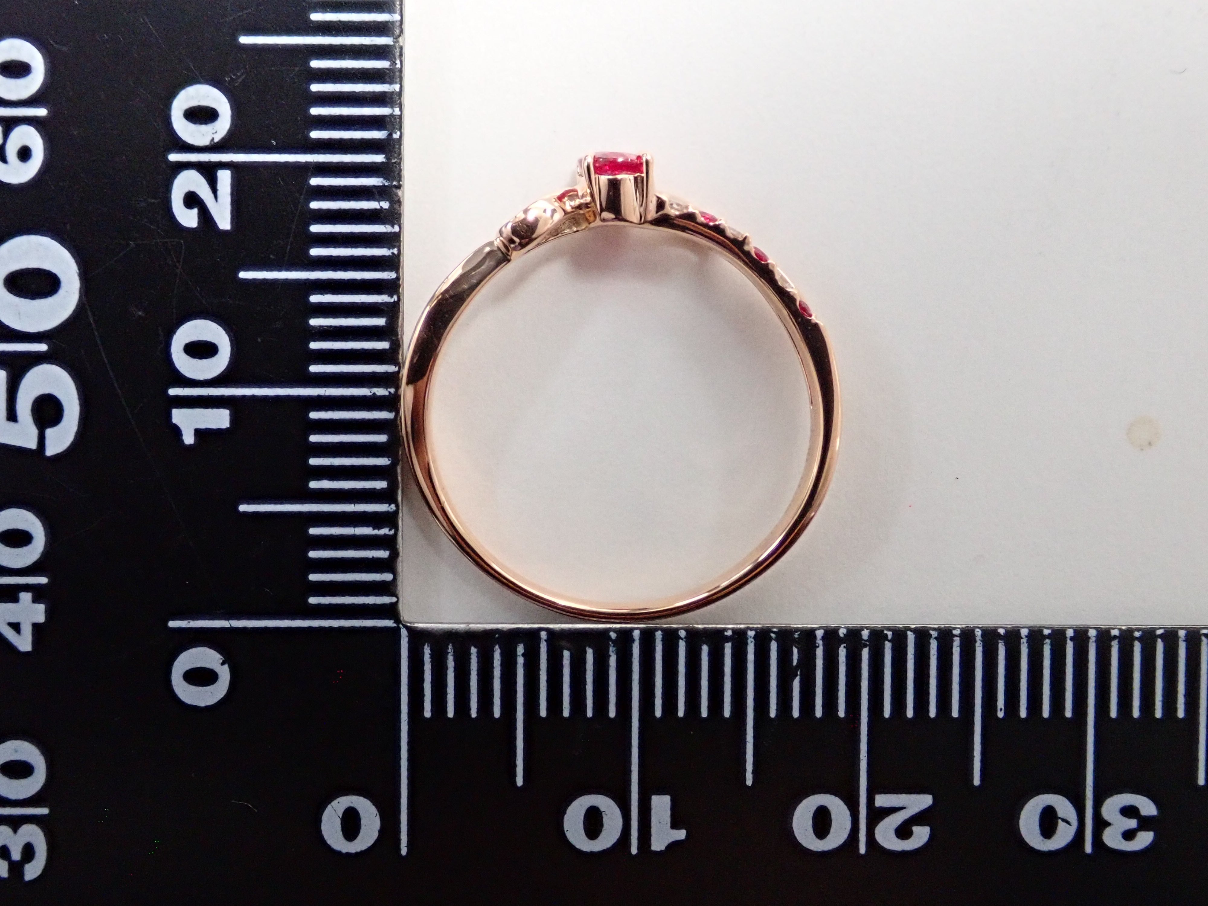 ピジョンブラッドルビー 0.28ct リング AIGS