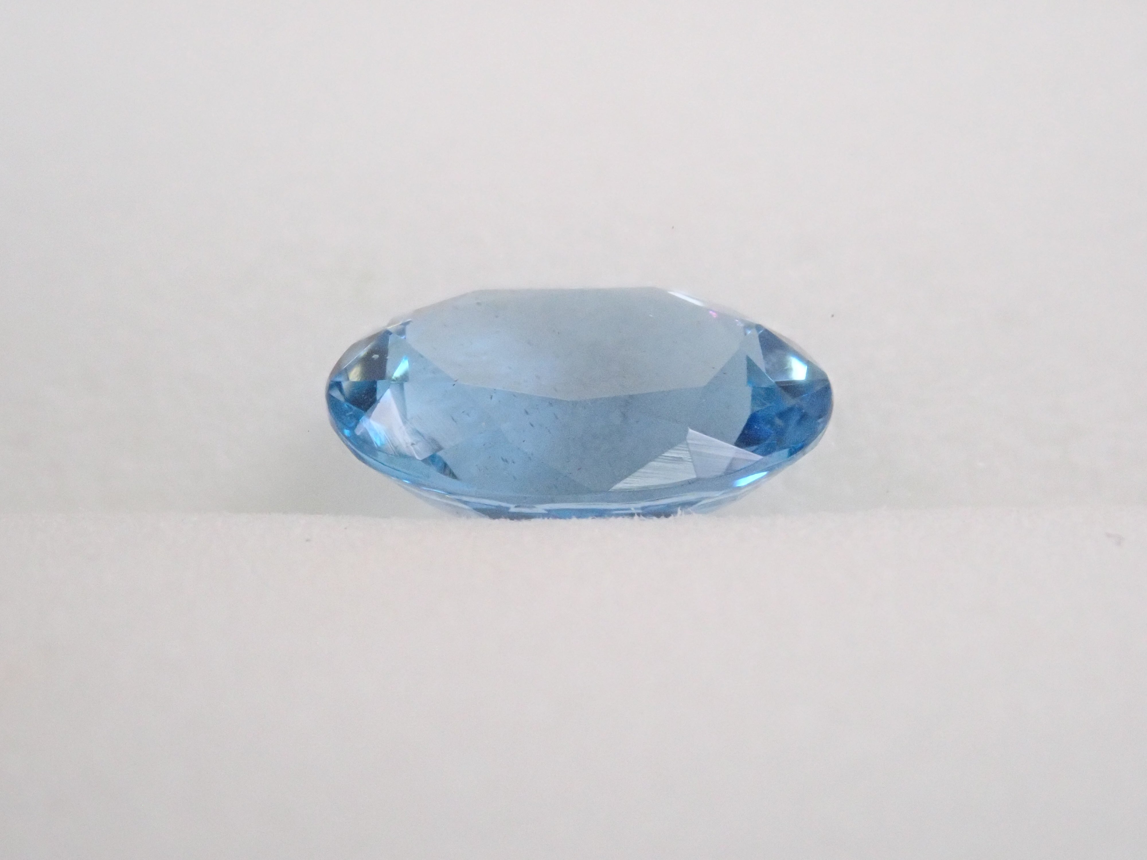 【12564045掲載】ブラジル産サンタマリアアクアマリン 1.467ctルース