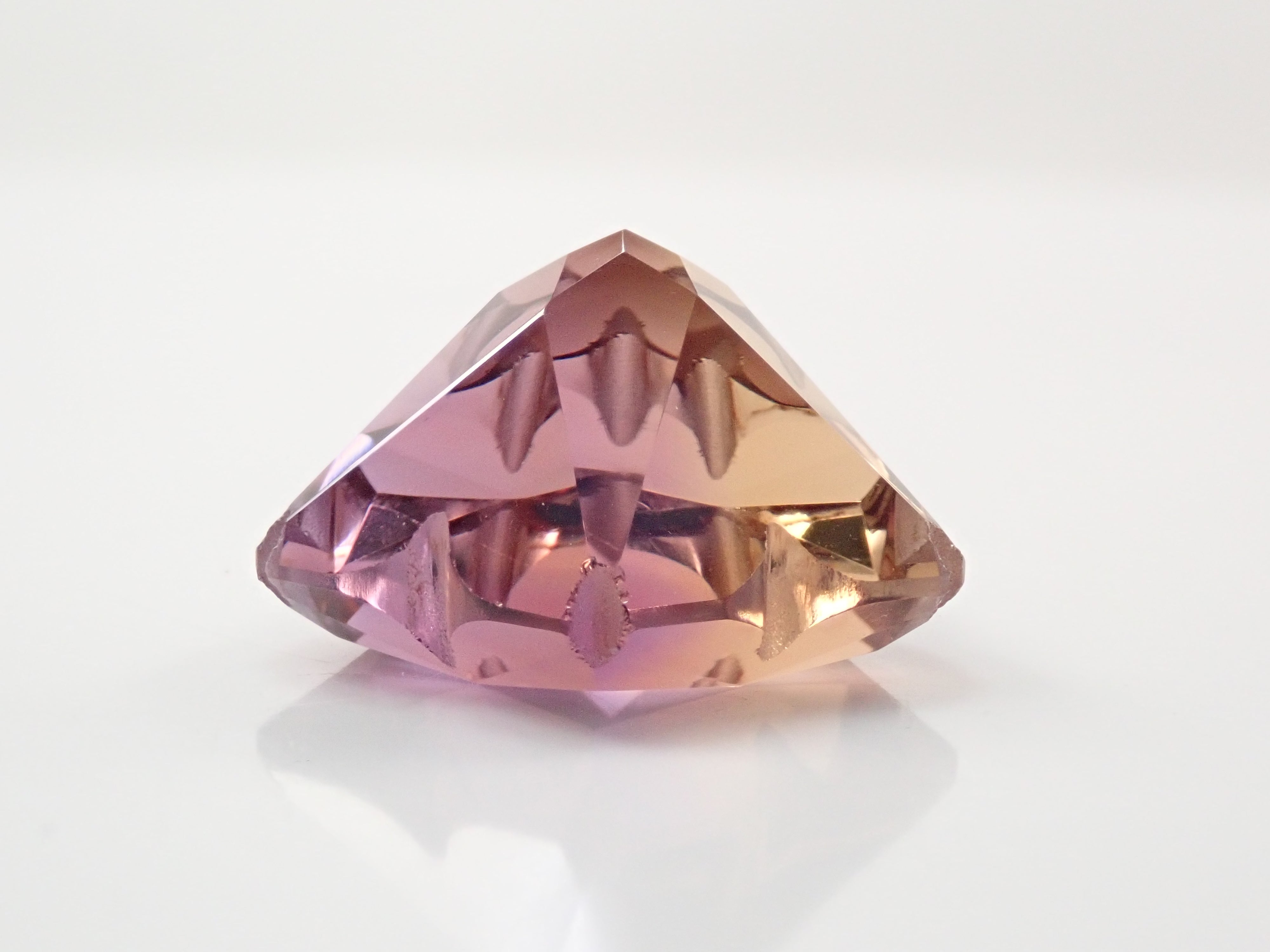 【さくらシェイプ】ブラジル産アメトリン 20mm/21.554ct《コラボ》ルース ワッペン