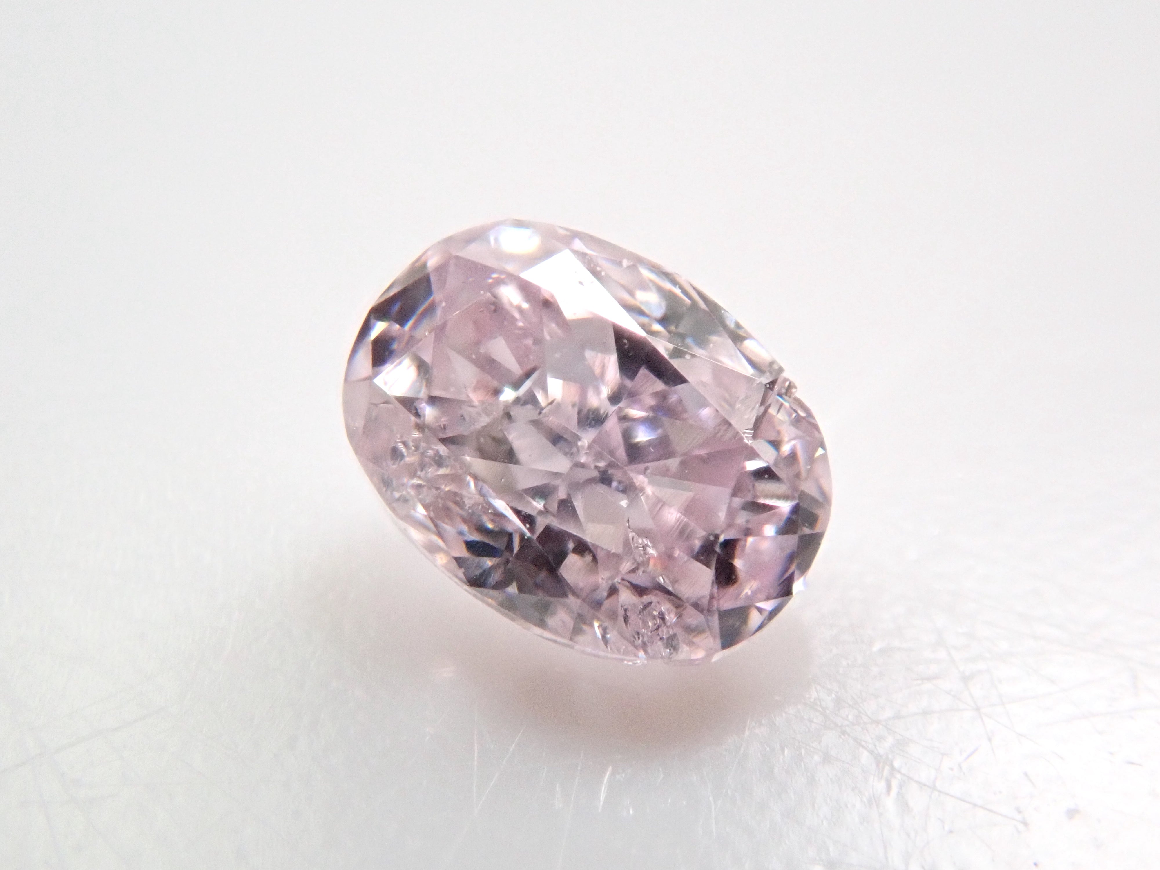 0.057ct Fancy Intense Purple Pink I-1-