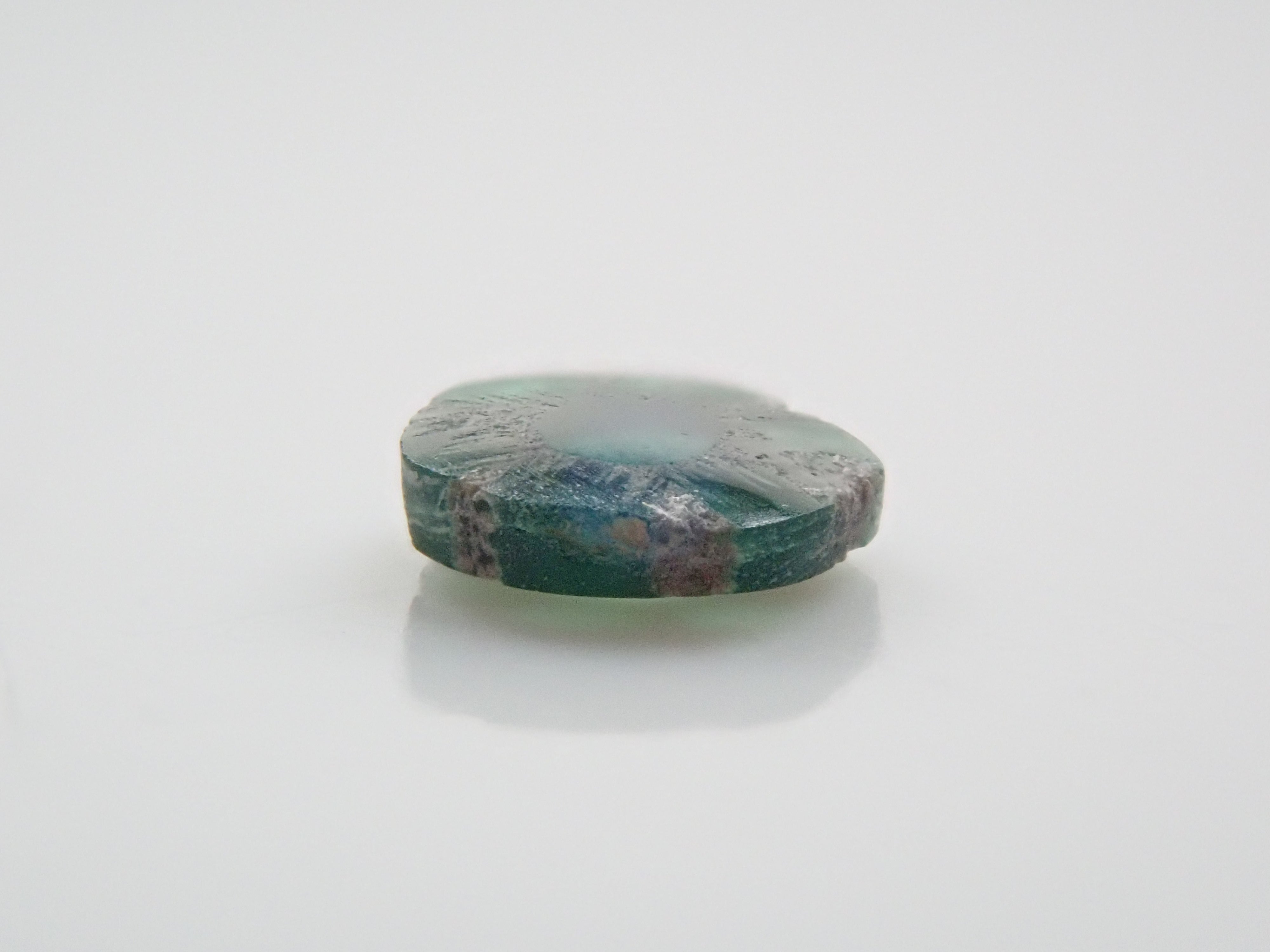 コロンビア産トラピッチェエメラルド(逆トラピッチェ) 0.074ctルース