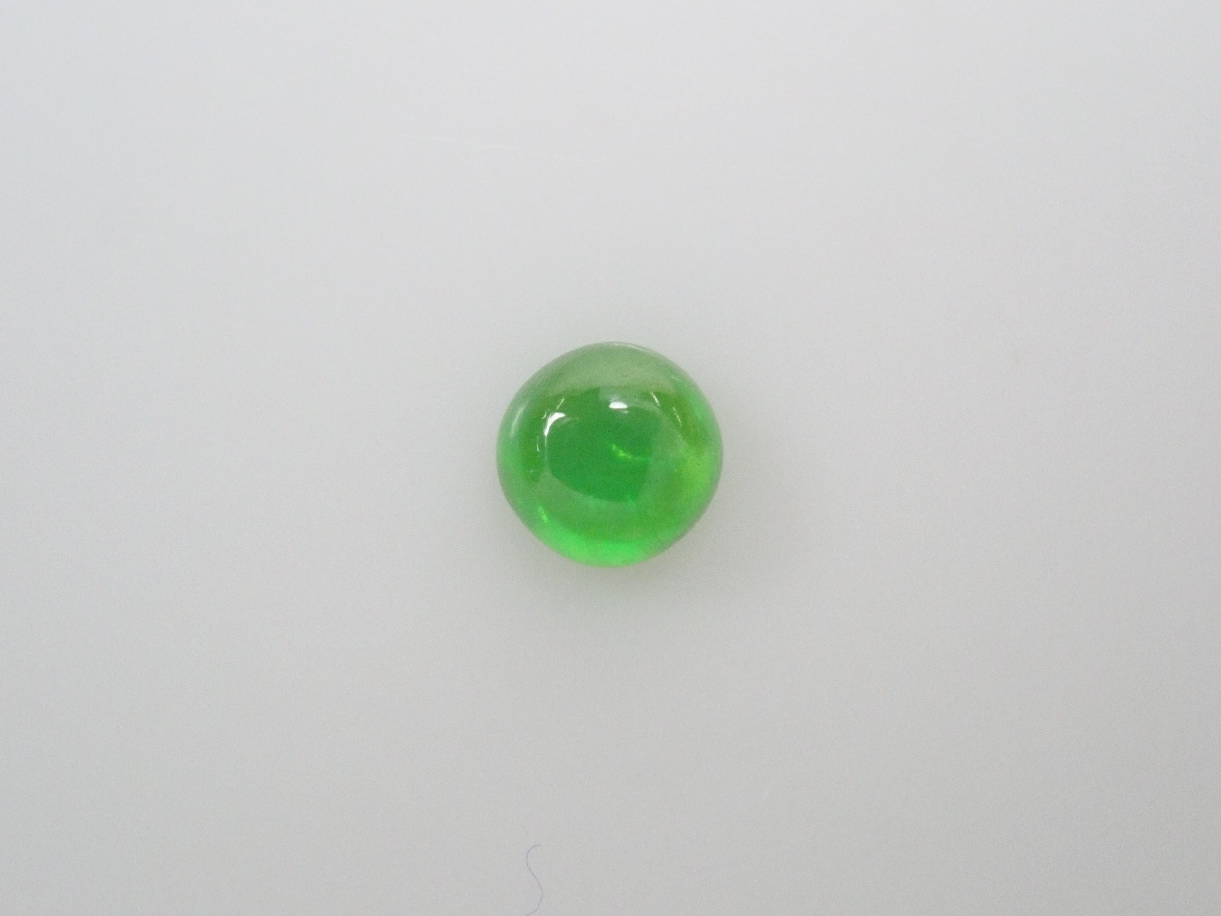 ロシア産デマントイドガーネットキャッツアイ(ホーステール認む) 2.5mm/0.141ctルース