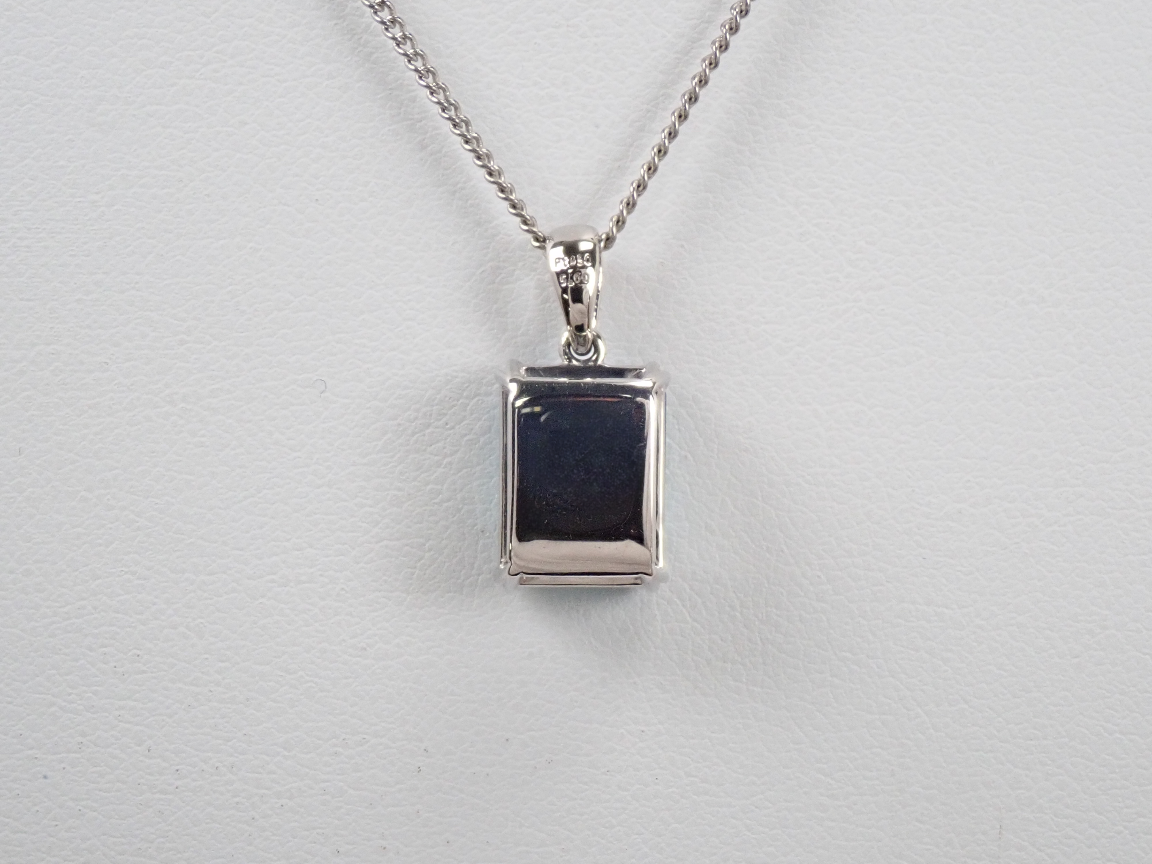 【8/25 22時販売】【カラフリ】Pt950 ブルージルコン(ラタナキリブルー) 5.00ct ペンダントトップ(ネックレストップ)鑑別書