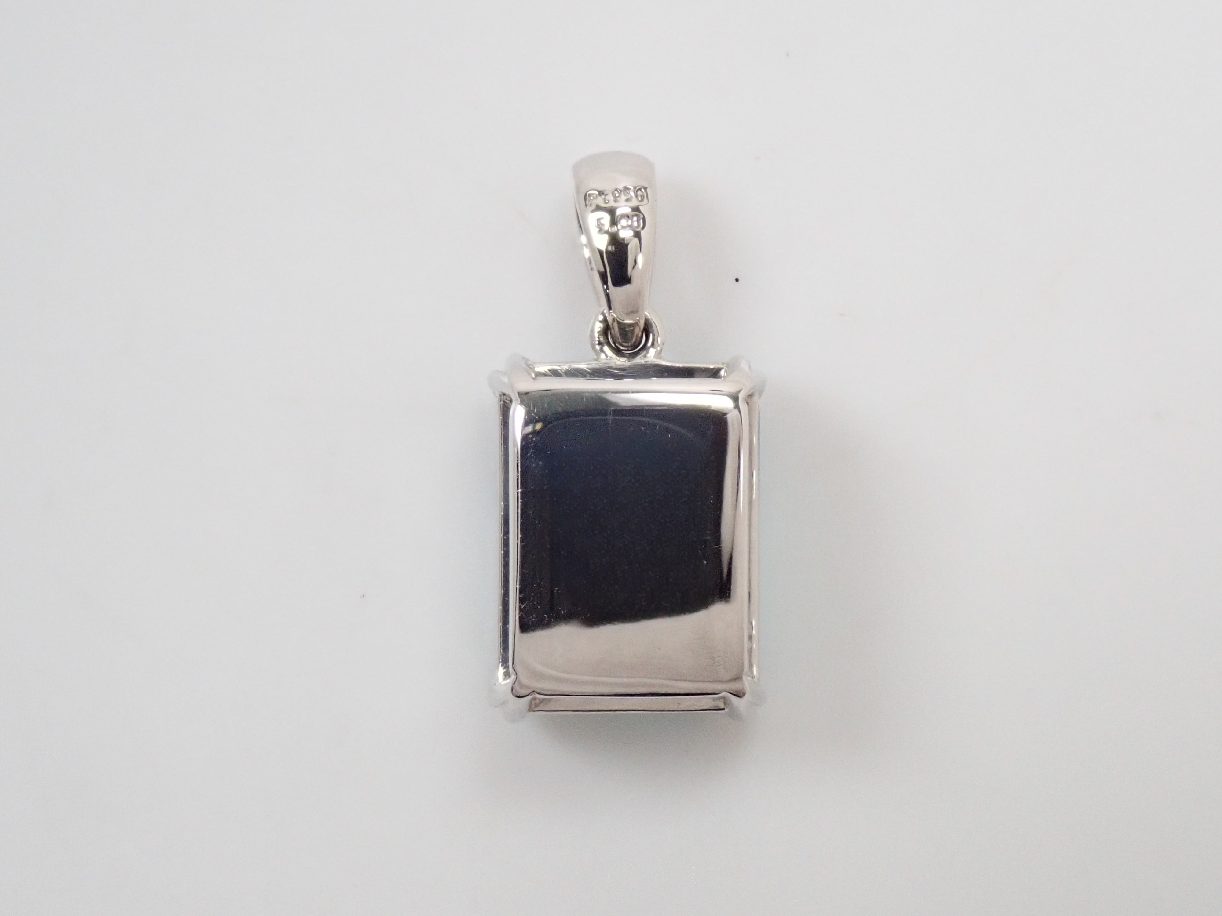 【8/25 22時販売】【カラフリ】Pt950 ブルージルコン(ラタナキリブルー) 5.00ct ペンダントトップ(ネックレストップ)鑑別書