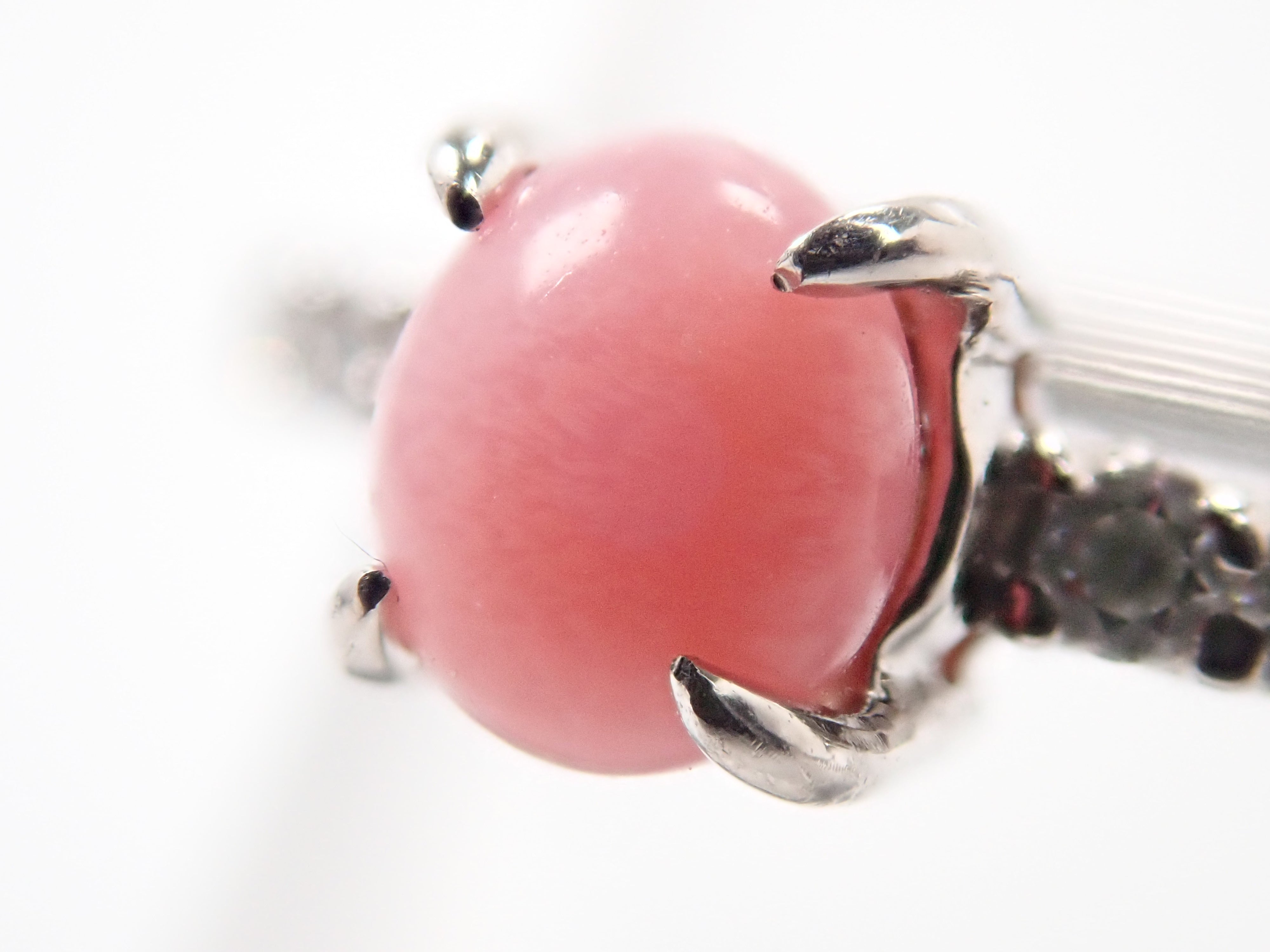 【22602711掲載】Pt900 コンクパール 0.56ct ダイヤモンド0.25ctリング鑑別書