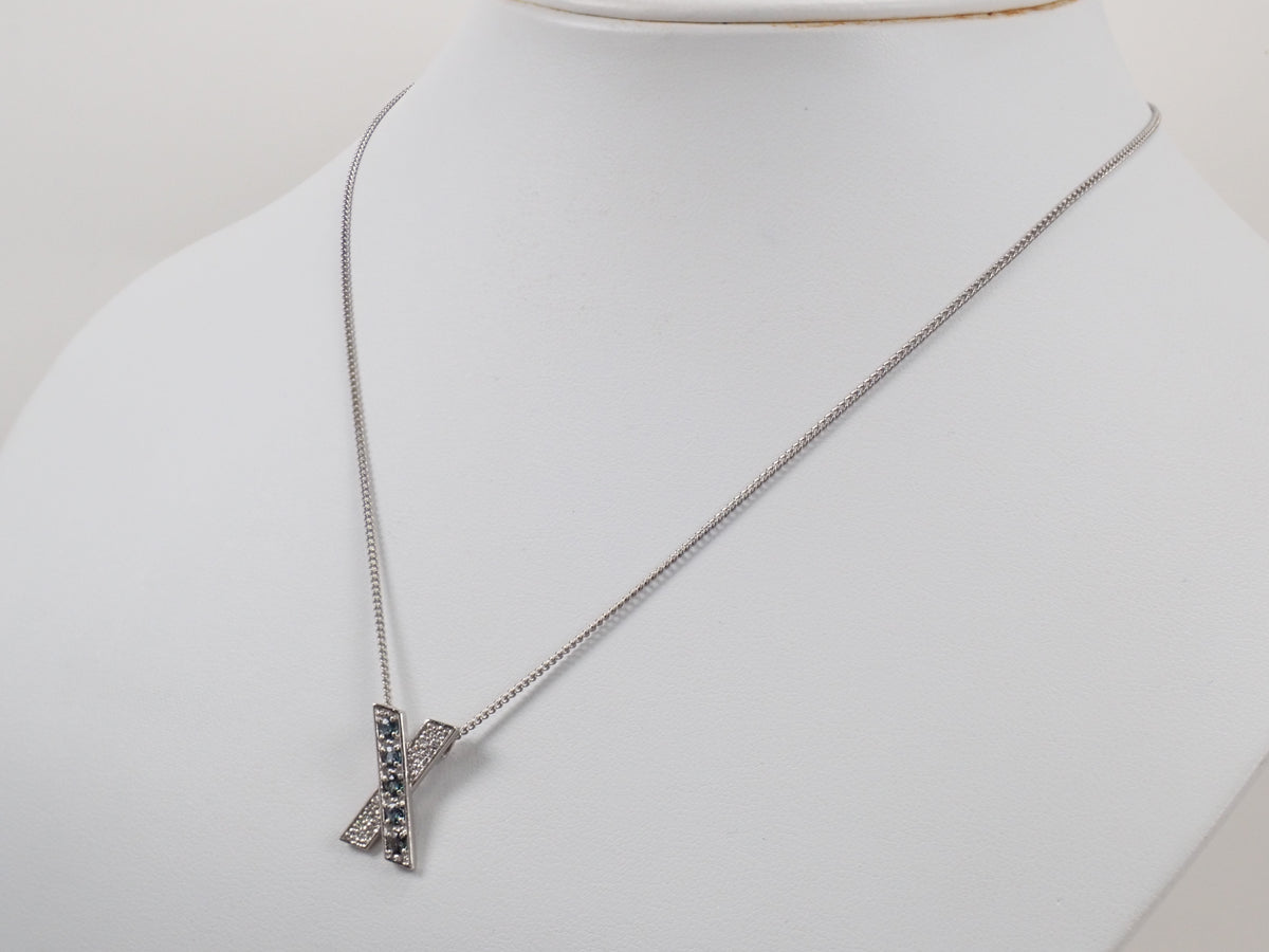 【22602717掲載】【カラフリ】Pt900 アレキサンドライト 0.33ct ダイヤモンド0.11ctペンダントトップ(ネックレストップ)鑑別書