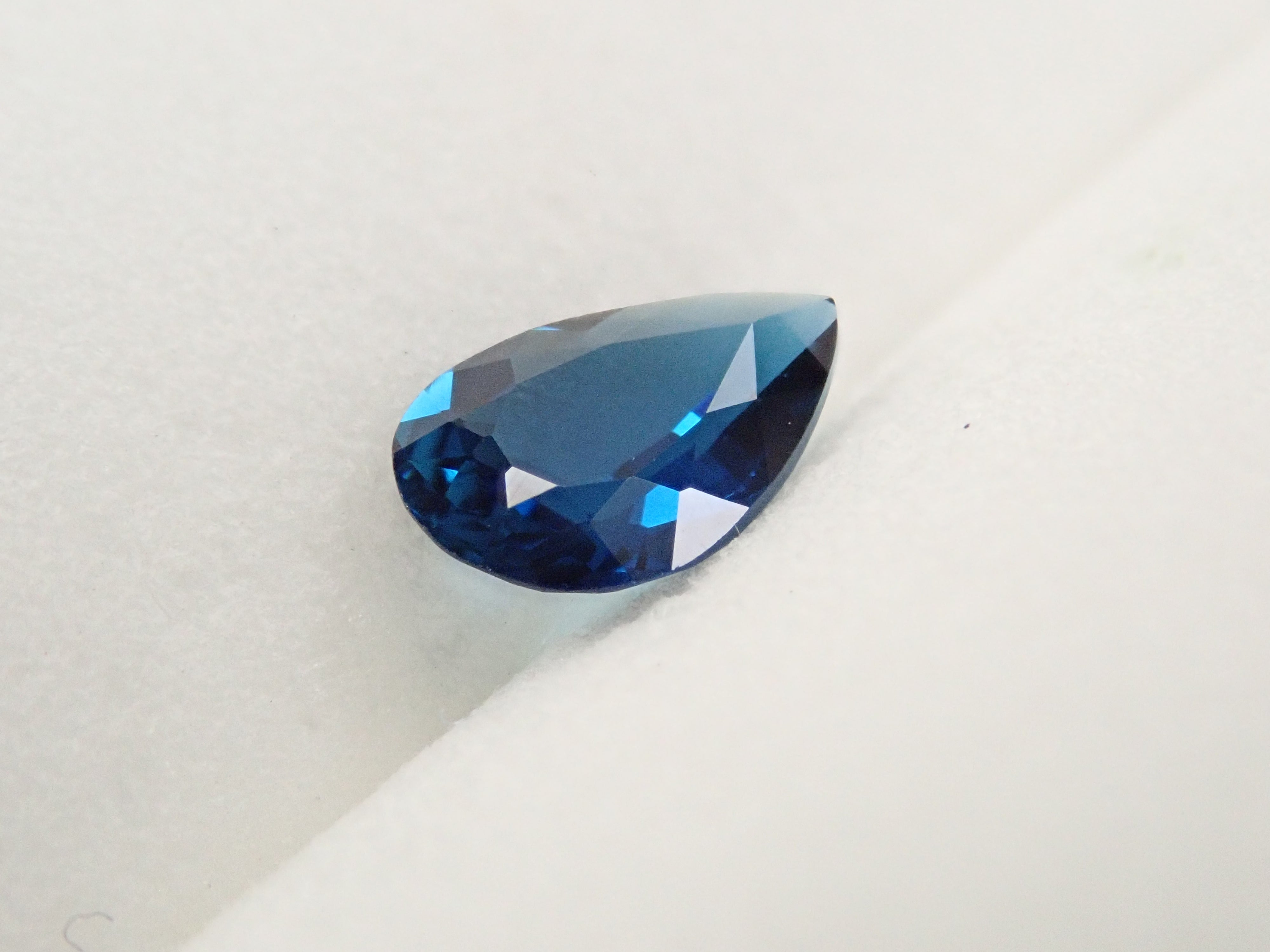 【12558097掲載】ブラジル産インディゴライトトルマリン 0.421ctルース
