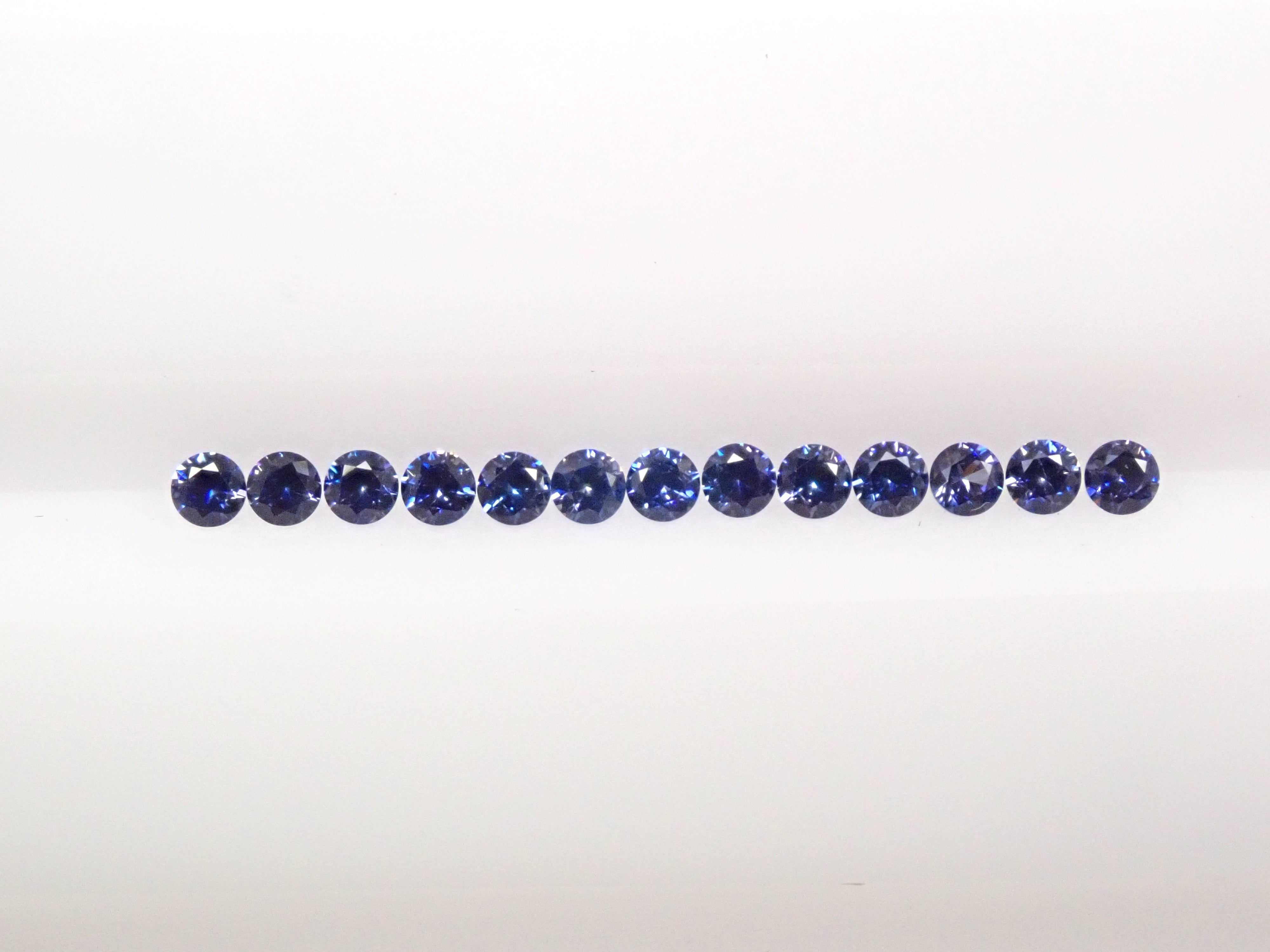 《頂級品質》13顆藍錐礦半永恆戒指套裝(2.0mm)