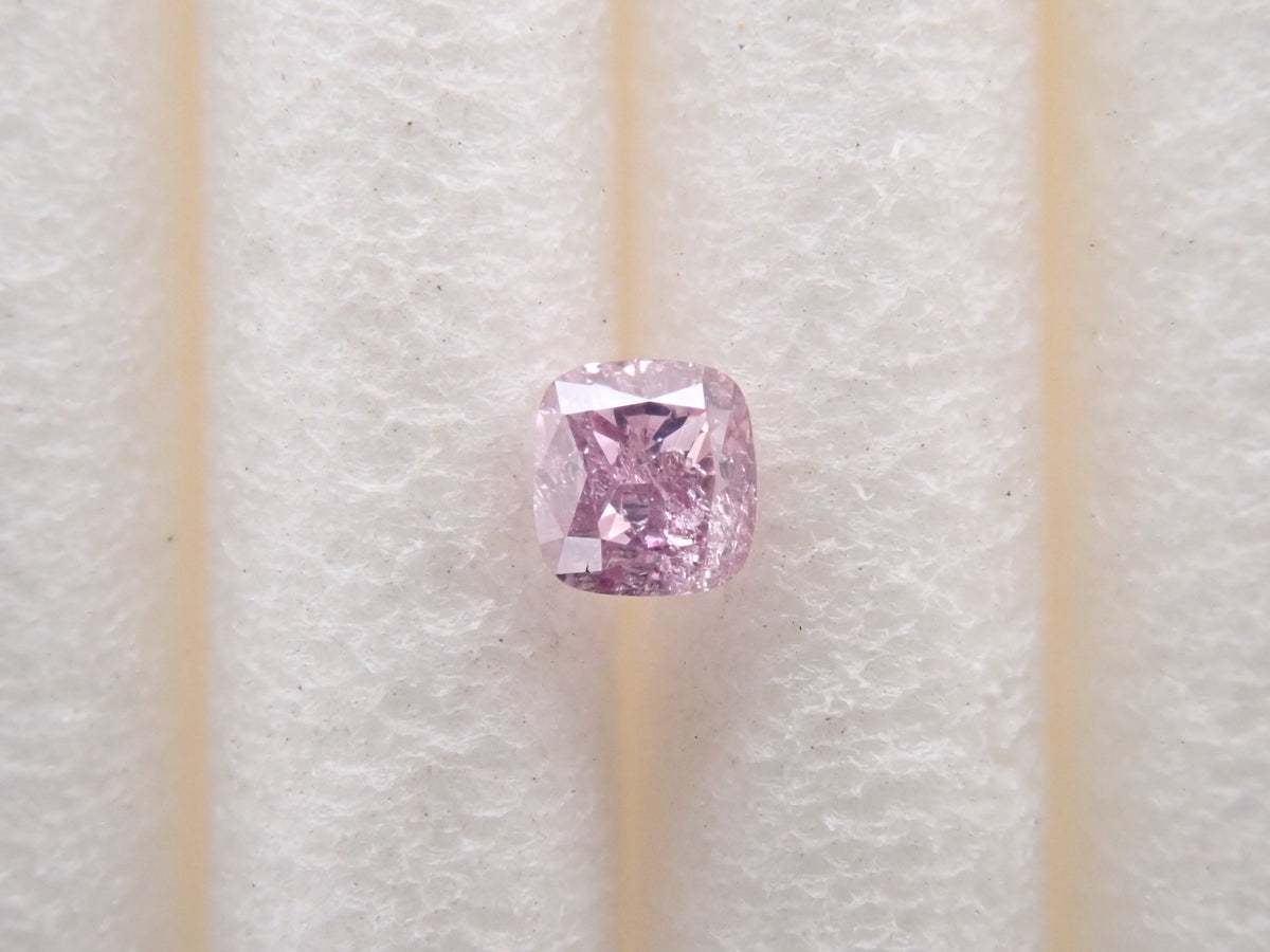 【Lottery Sale】Pink Diamond 0.067ct Loose Stone (FANCY INTENSE PURPLE PINK, I-1)