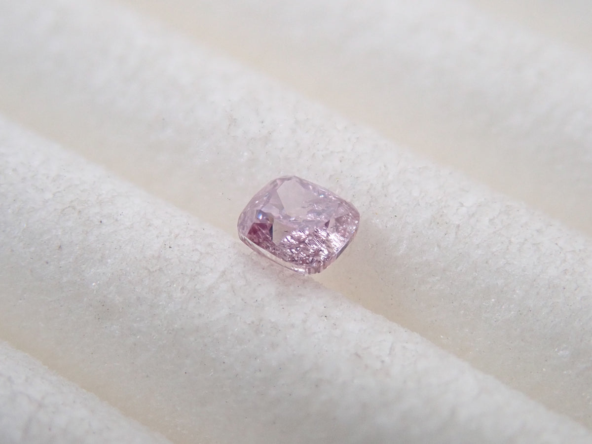 【Lottery Sale】Pink Diamond 0.067ct Loose Stone (FANCY INTENSE PURPLE PINK, I-1)