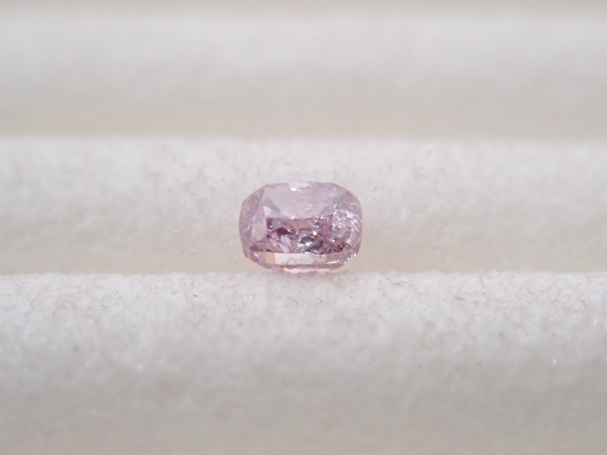 【Lottery Sale】Pink Diamond 0.067ct Loose Stone (FANCY INTENSE PURPLE PINK, I-1)