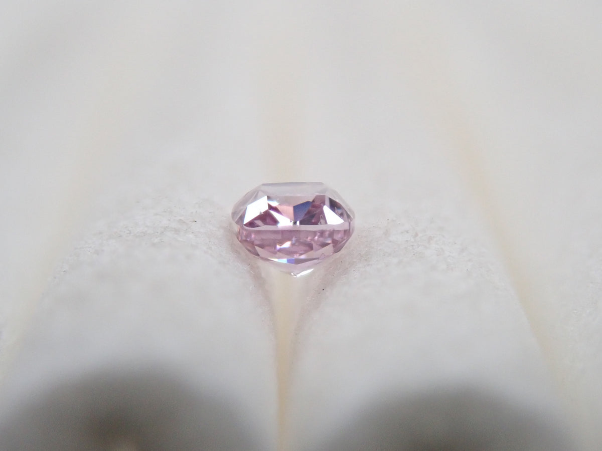 【Lottery Sale】Pink Diamond 0.067ct Loose Stone (FANCY INTENSE PURPLE PINK, I-1)