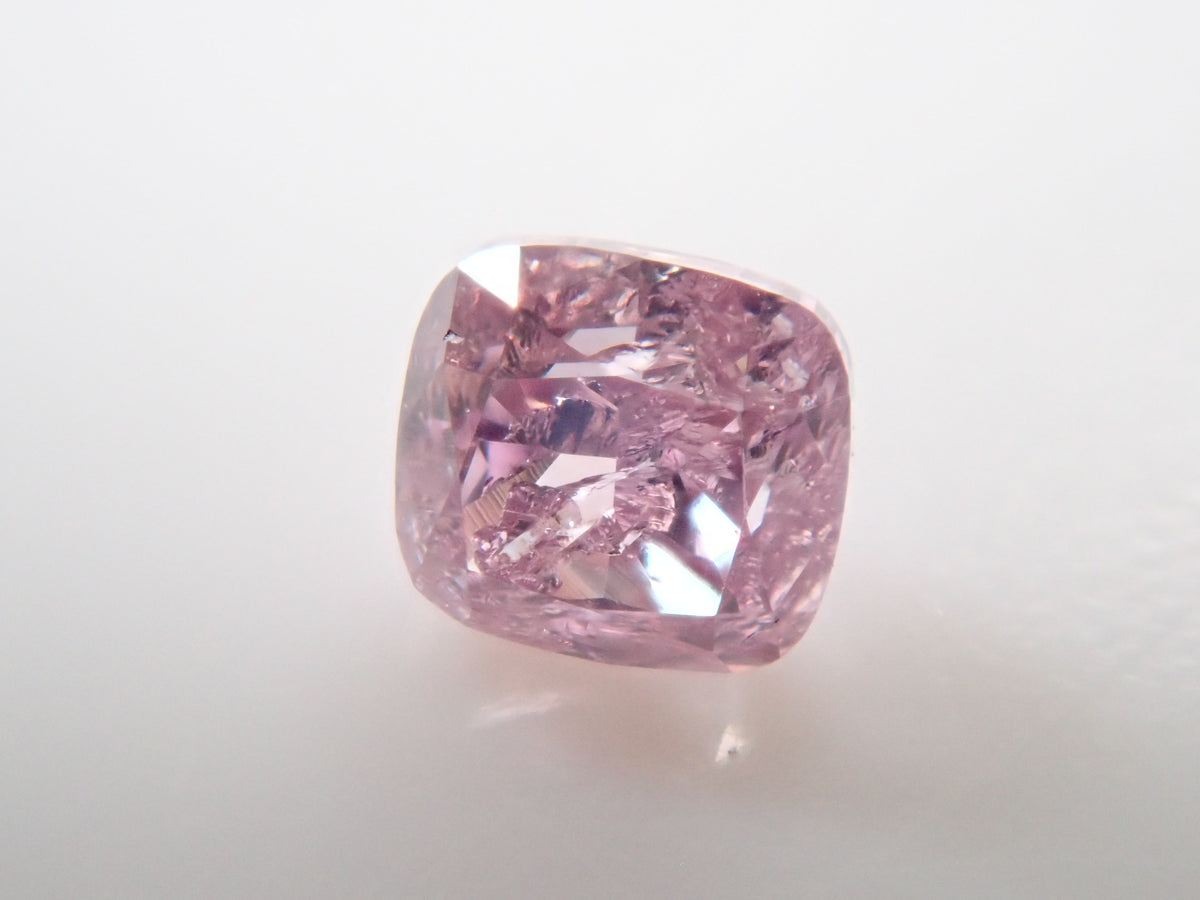 【Lottery Sale】Pink Diamond 0.067ct Loose Stone (FANCY INTENSE PURPLE PINK, I-1)