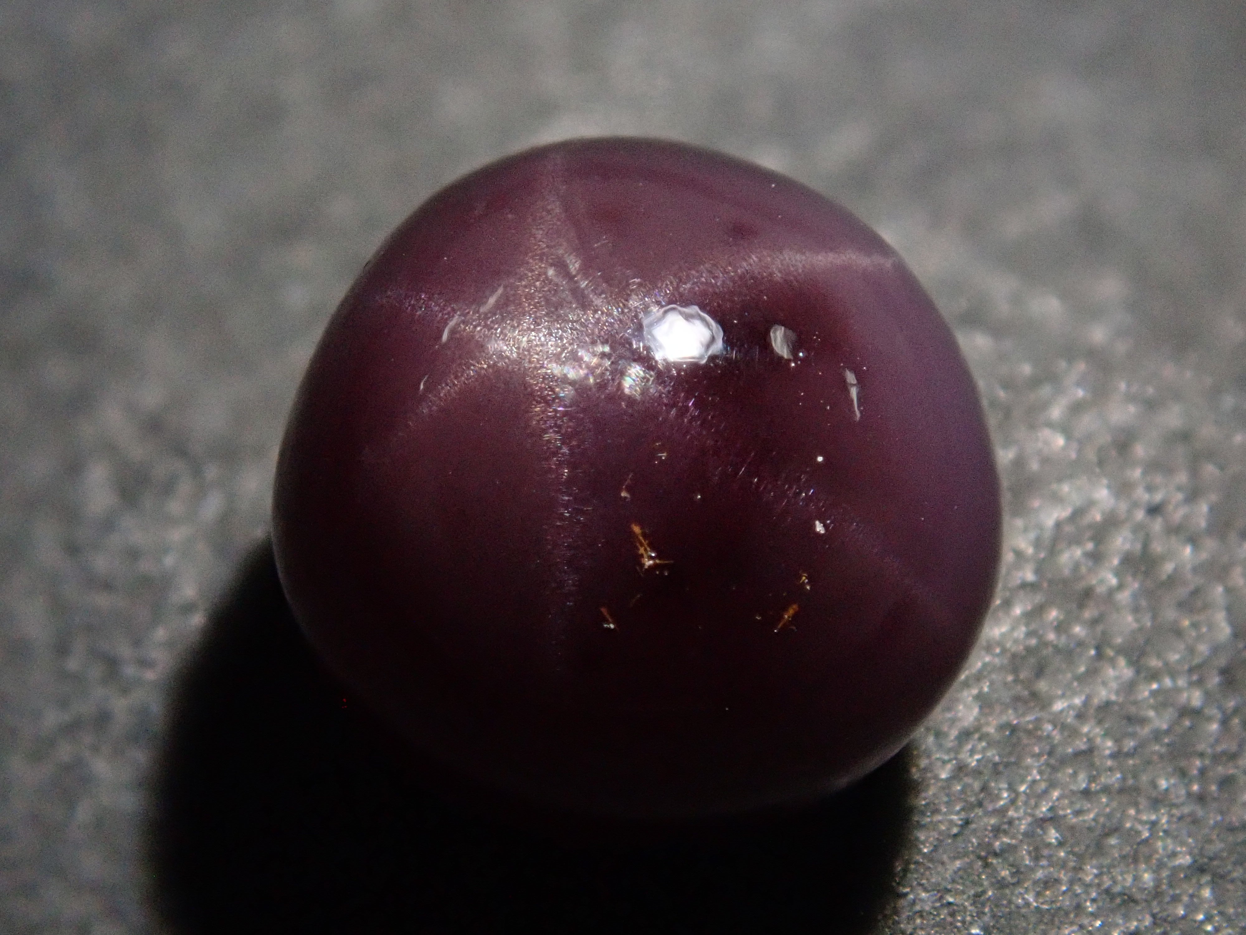 【12545297掲載】スリランカ産マルチスターガーネット 4.209ctルース