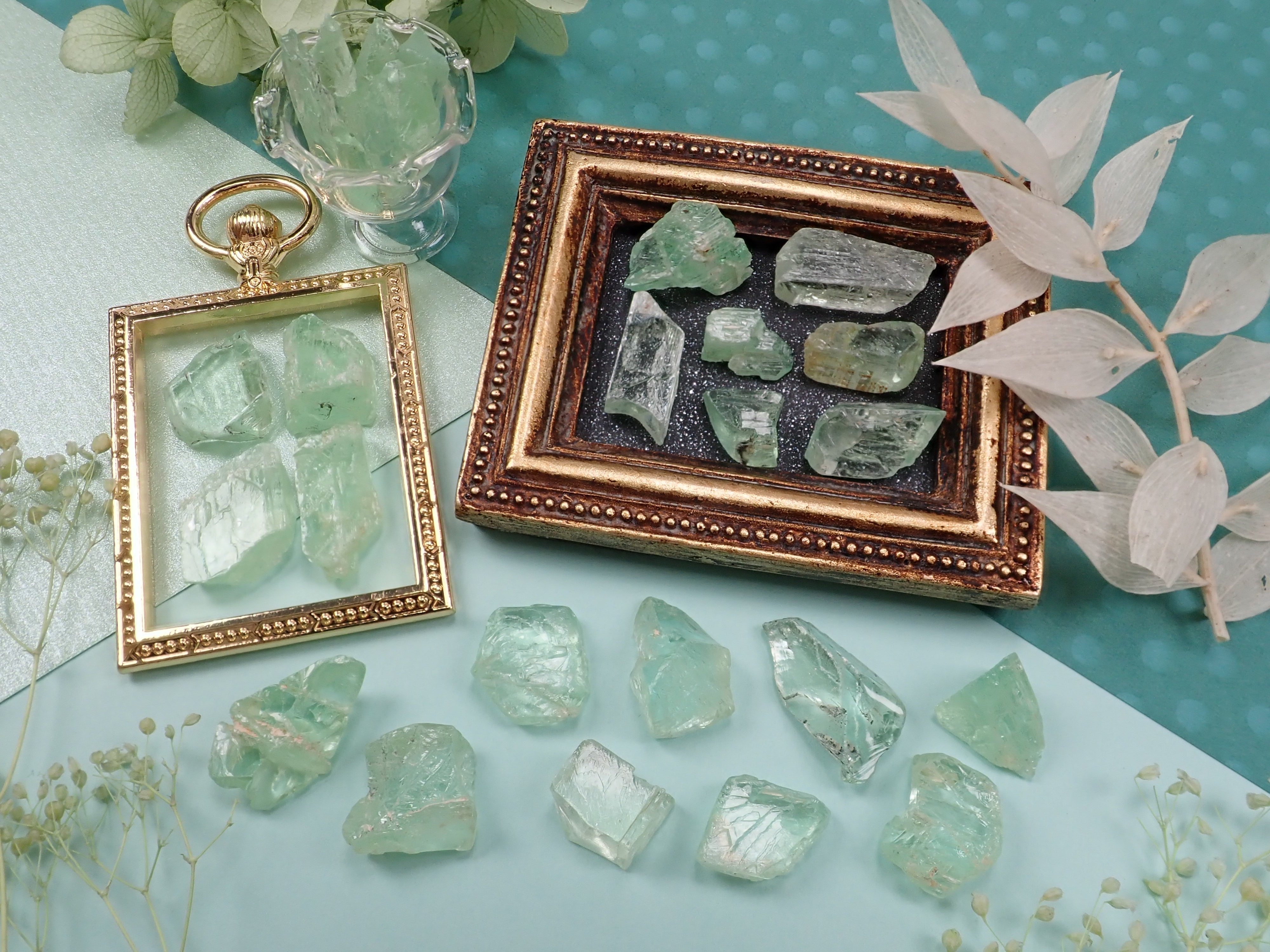 ブラジル産グリーンスポジュメン 1石 約7ct《複数購入割引有》