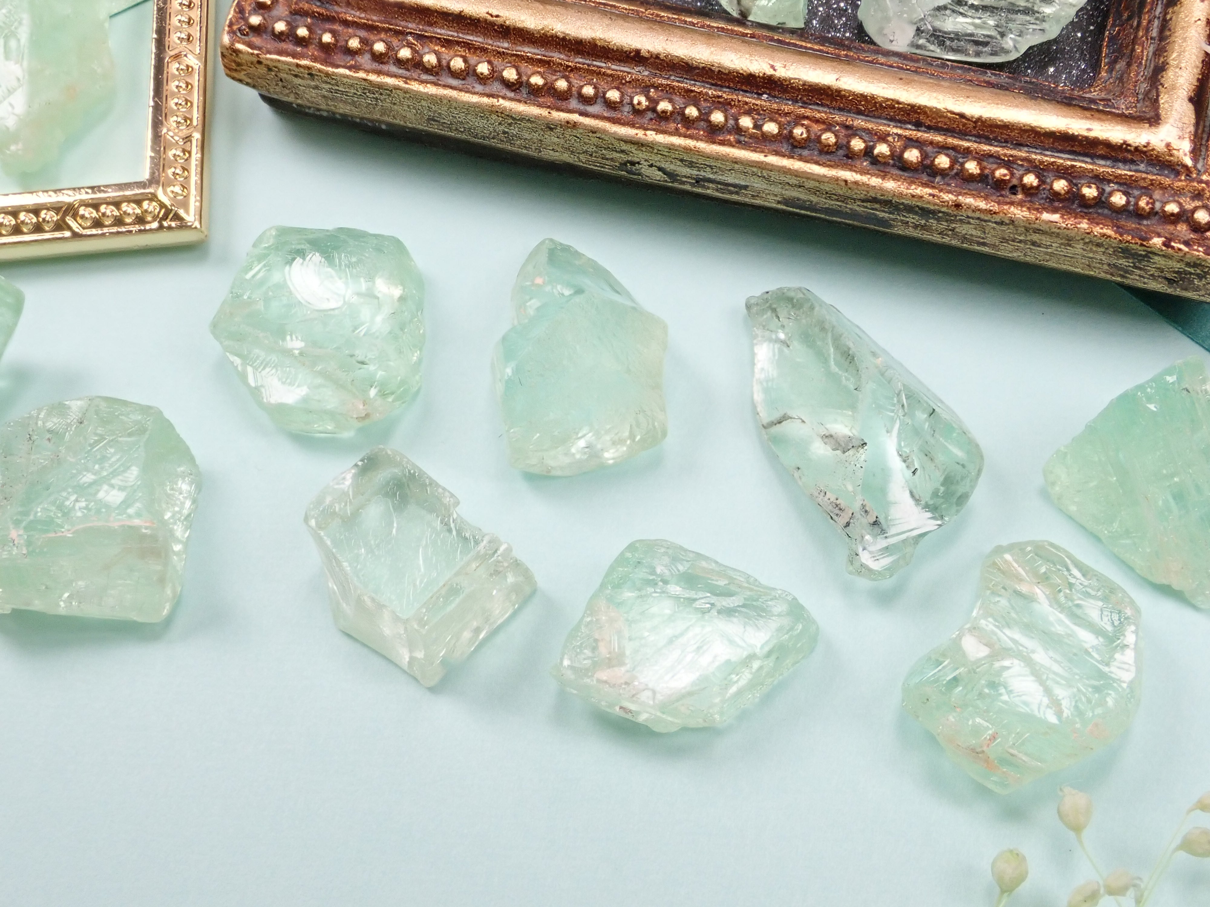 ブラジル産グリーンスポジュメン 1石 約7ct《複数購入割引有》