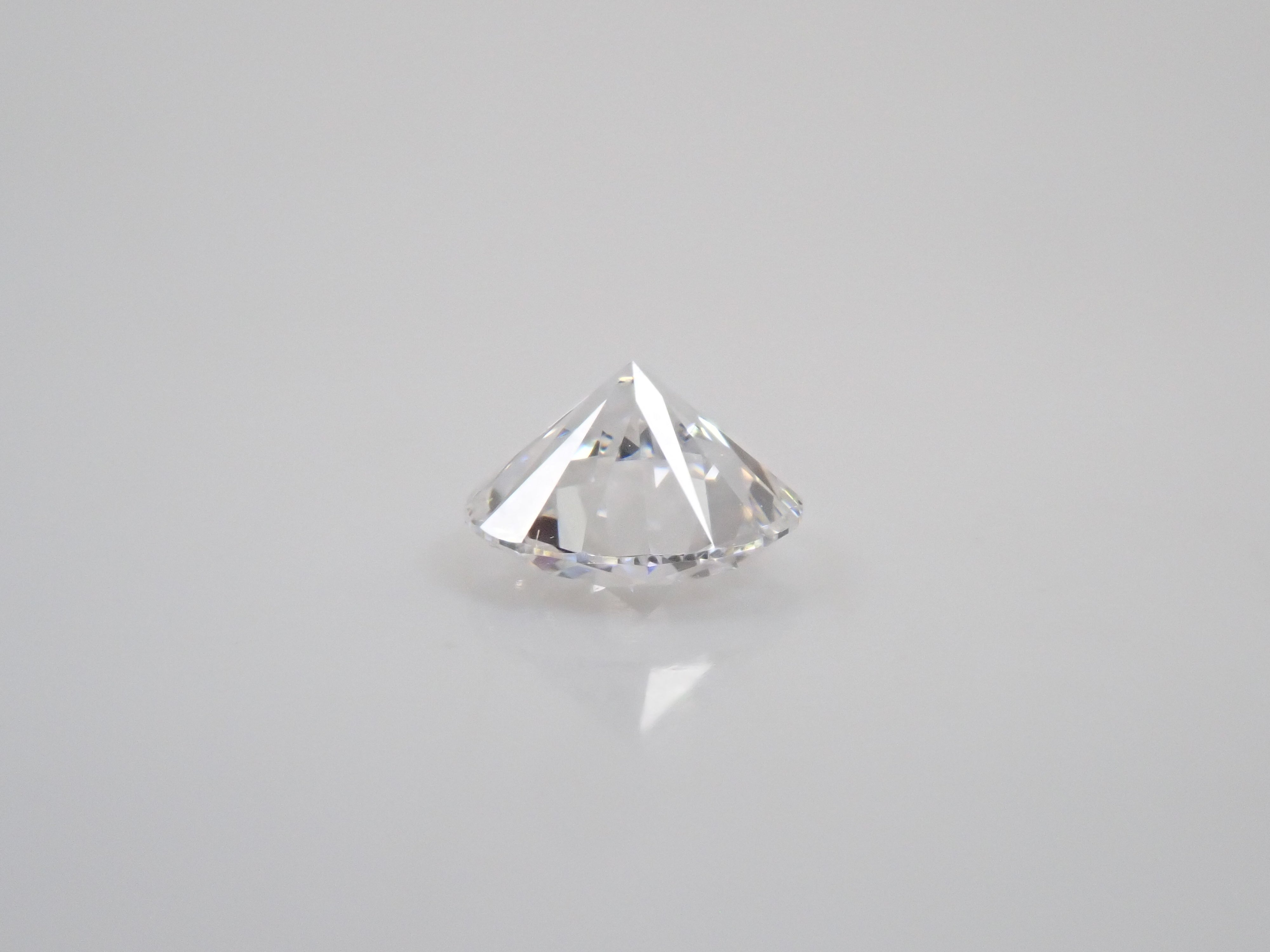 【9/4(金)AM10時〆:抽選販売_08】インターナリーフローレスダイヤモンド(H&C) 4.0mm/0.245ctルース(D, IF, 3Excellent H&C)