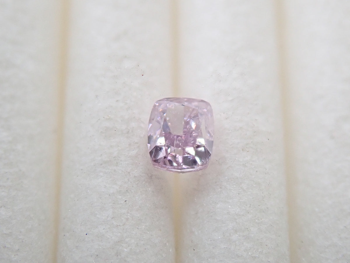 【32501982掲載】ピンクダイヤモンド 0.127ctルース(FANCY INTENSE PURPLE PINK, SI2)