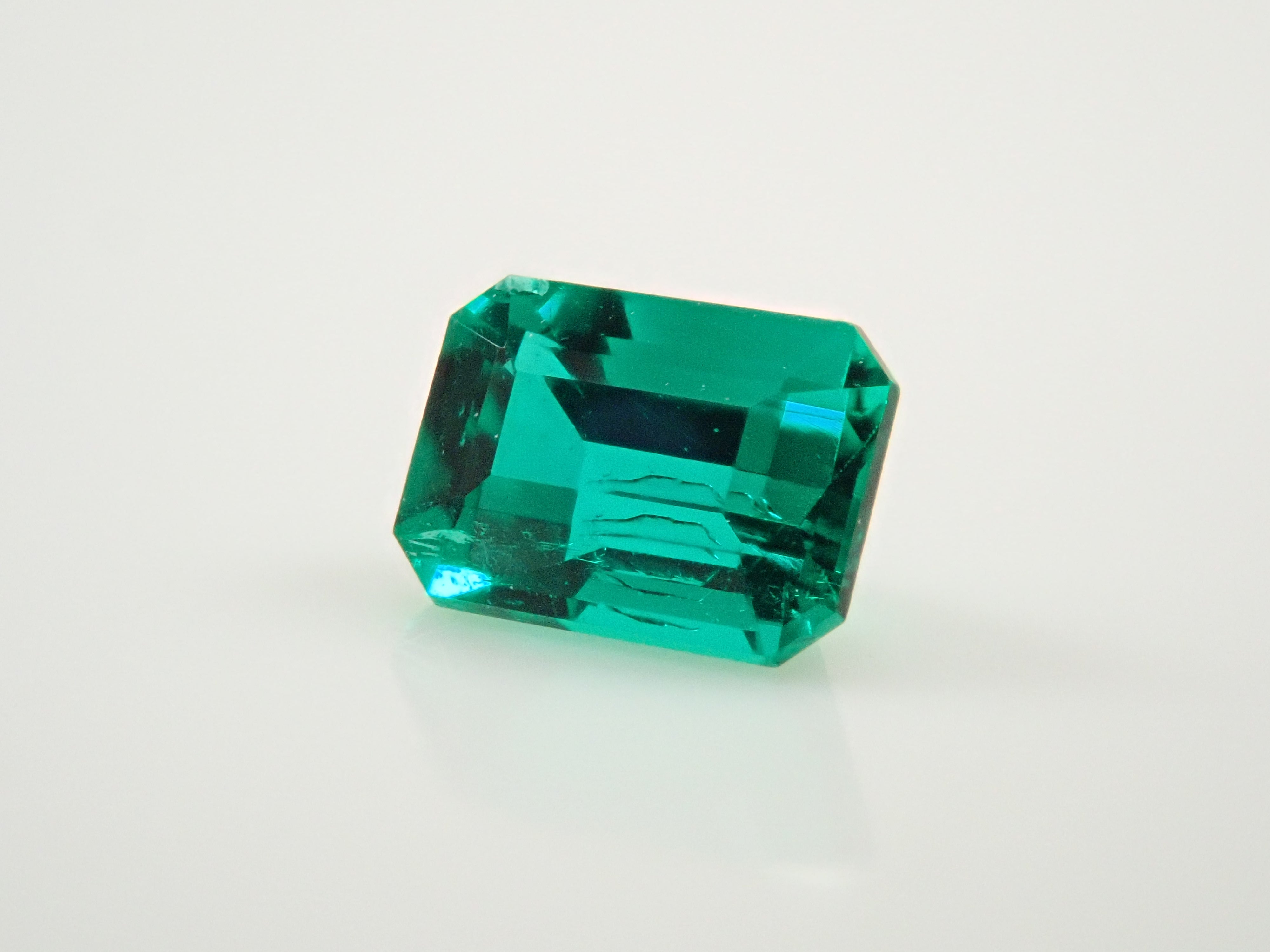 【12560392掲載】コロンビア産ノンオイルエメラルド 0.120ctルース