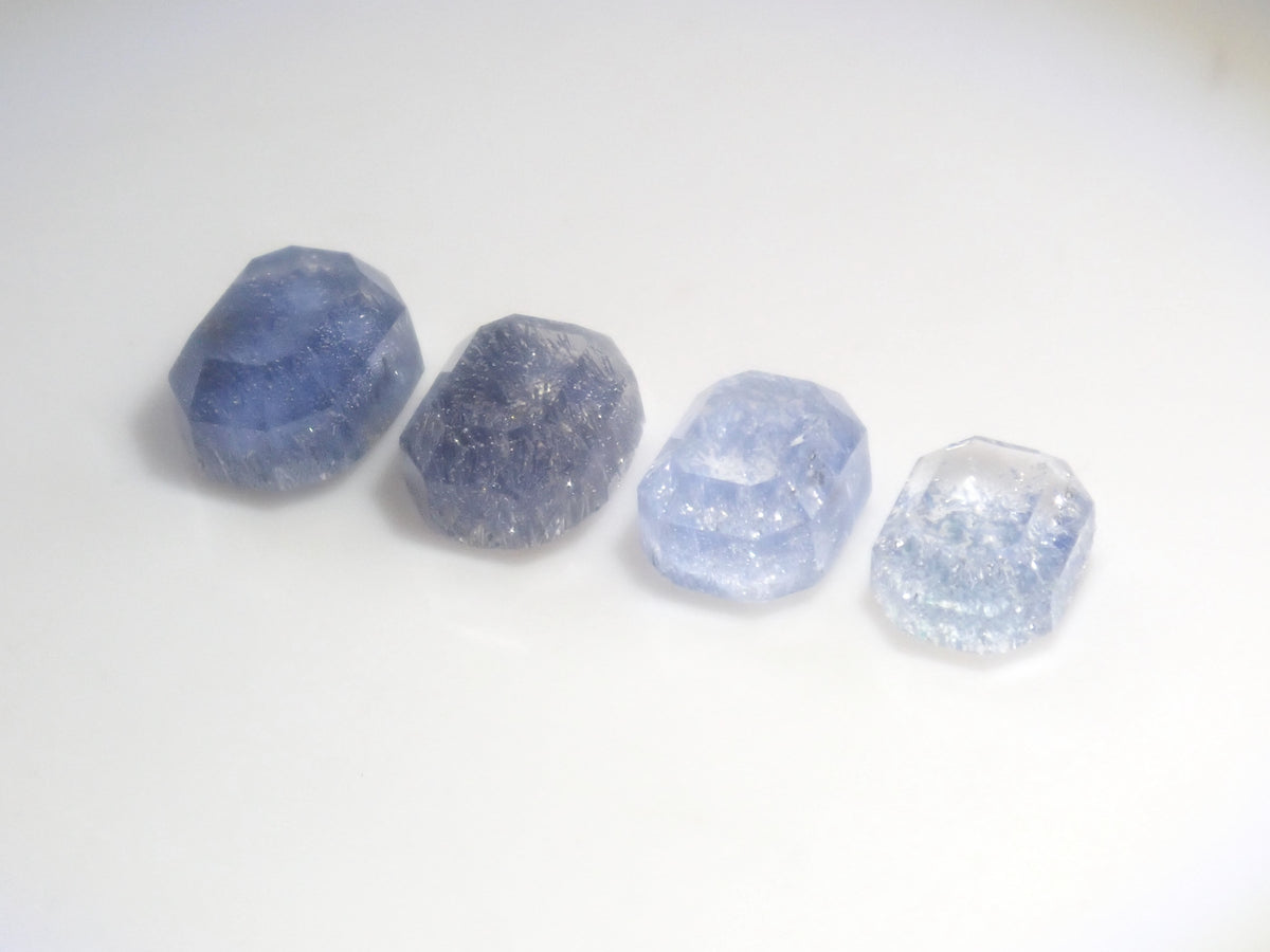 【9/22 22時開賣】《限量4顆》藍線石水晶(桑傑先生切割)《享多件購買折扣》
