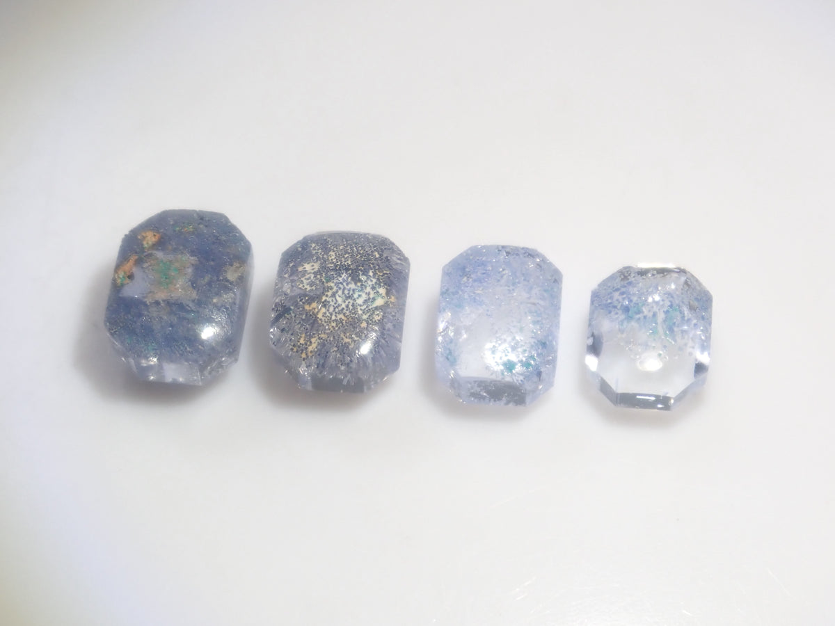 【9/22 22時開賣】《限量4顆》藍線石水晶(桑傑先生切割)《享多件購買折扣》