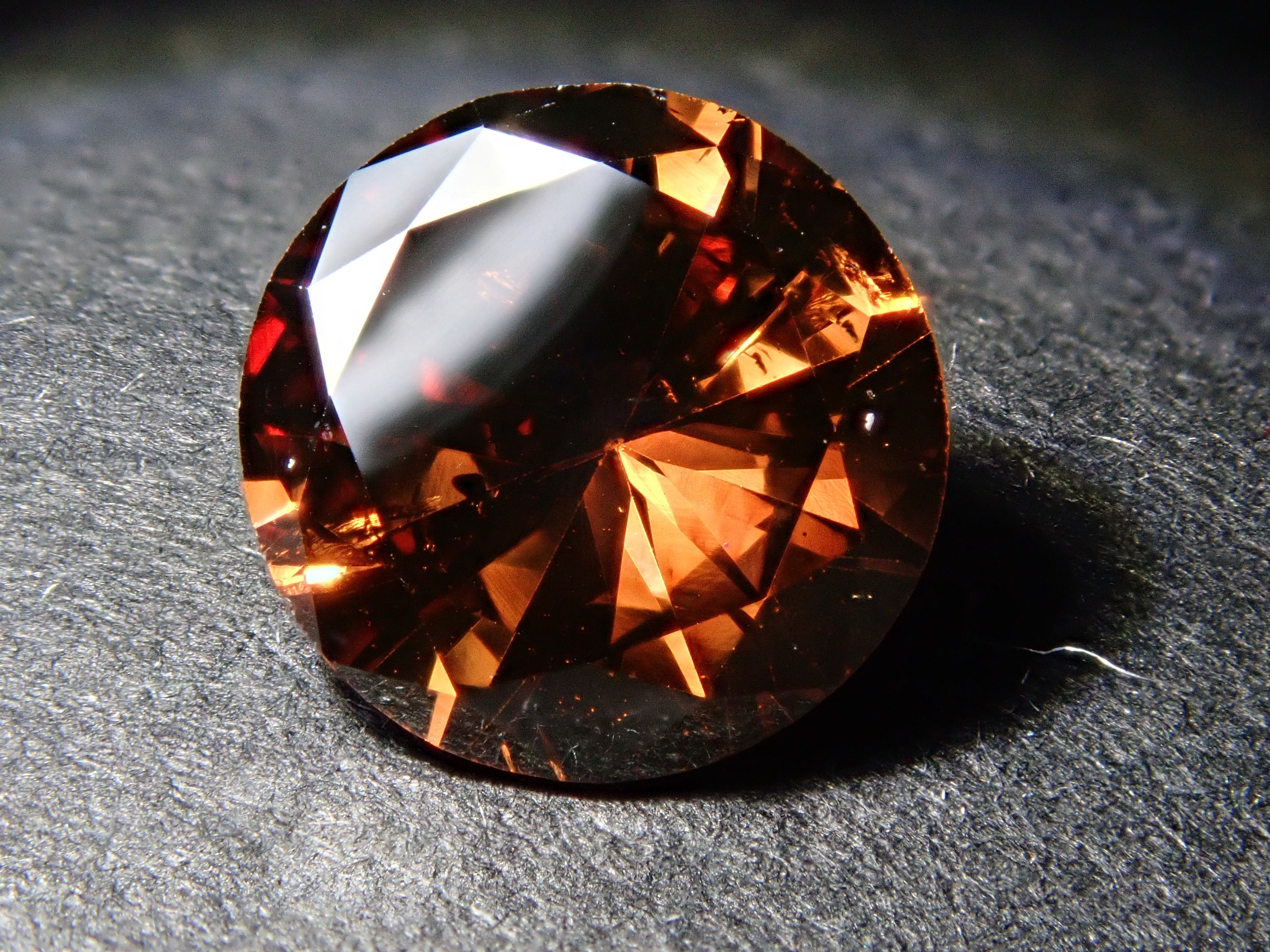 【12560362掲載】ブラウンダイヤモンド 0.989ctルース