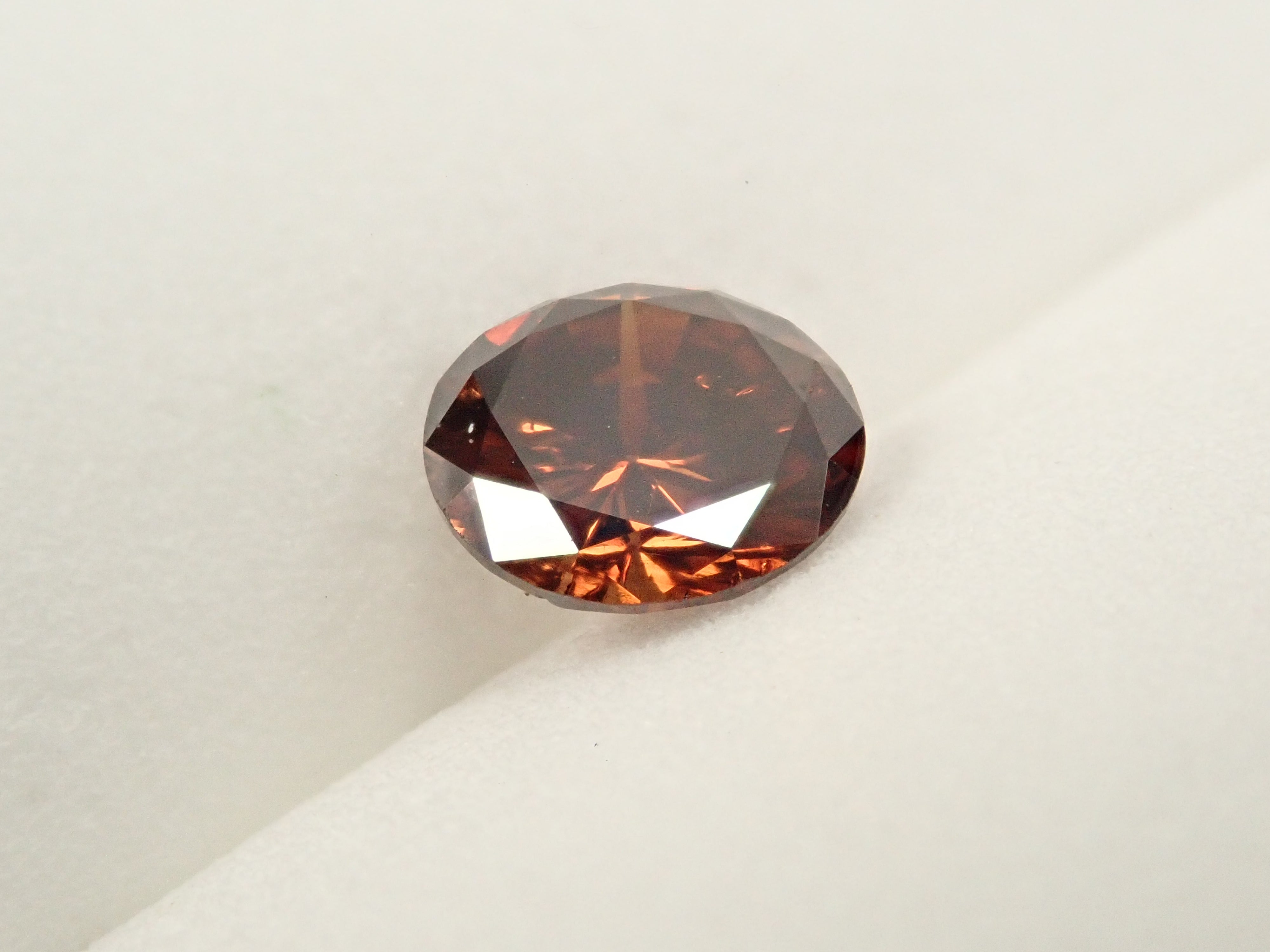 【12560362掲載】ブラウンダイヤモンド 0.989ctルース
