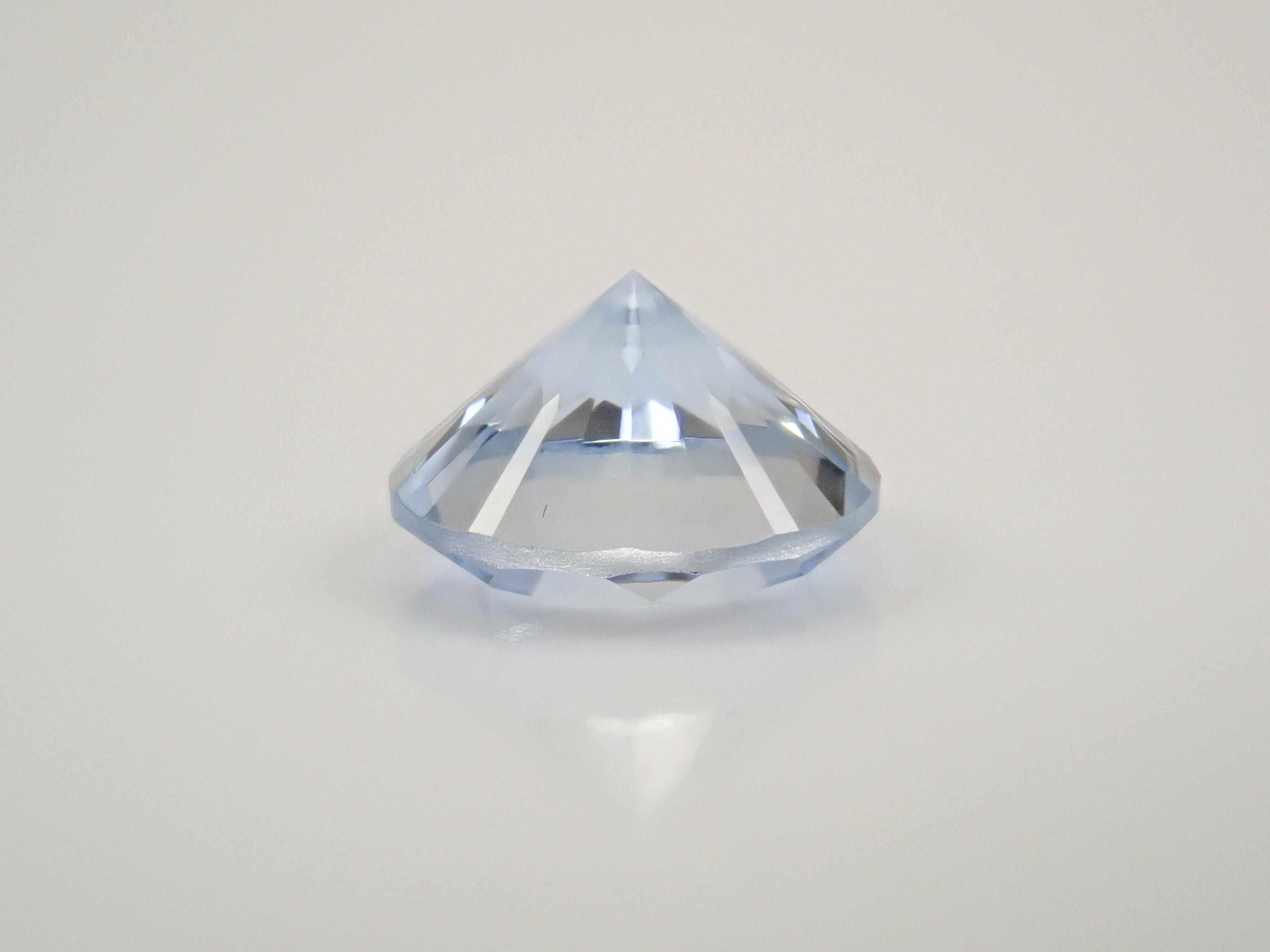 【12560378掲載】シベリアンブルークォーツ(合成クォーツ) 1.067ctルース