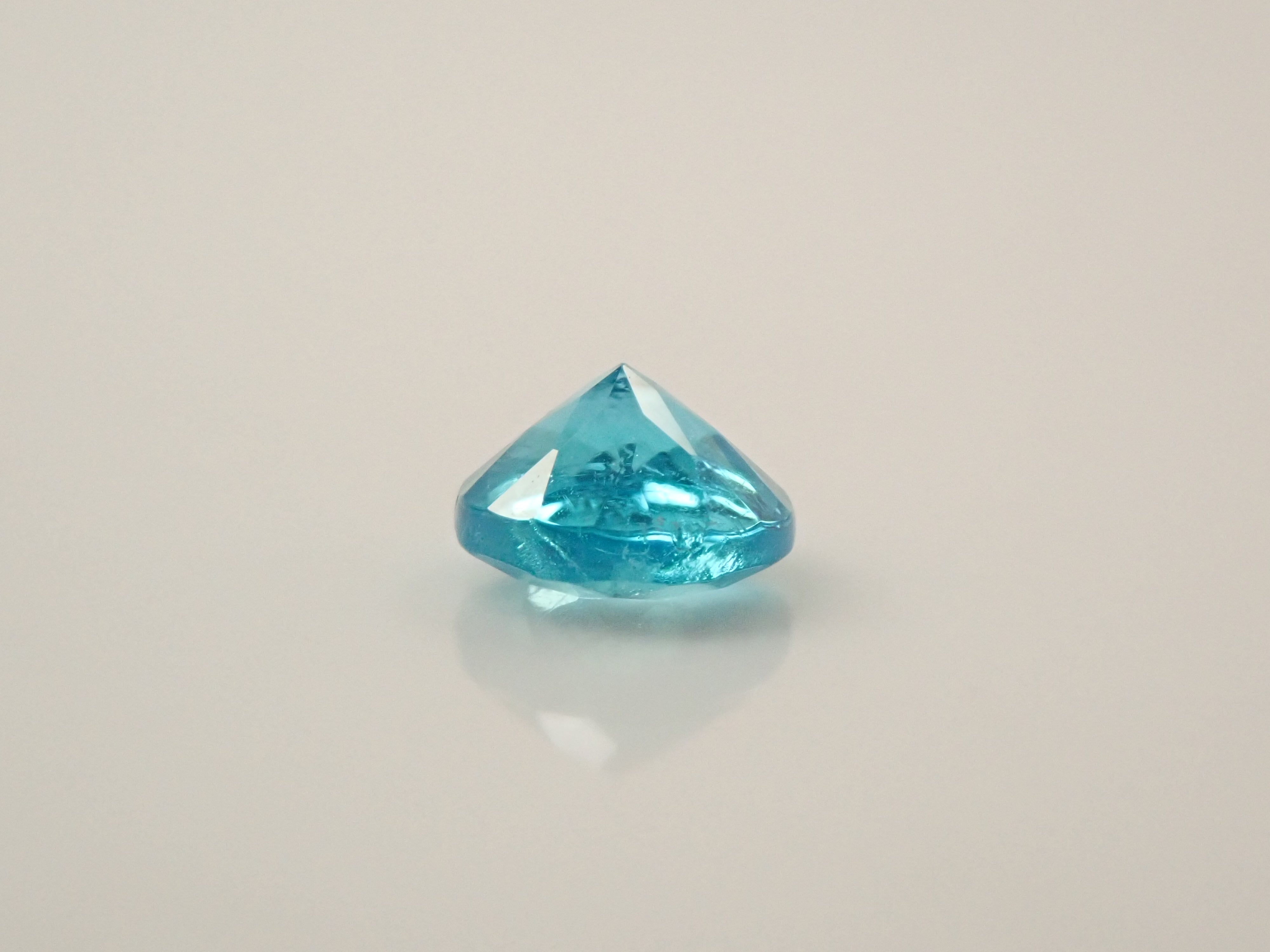 抽選販売091508_ブラジル産パライバトルマリン 3.3mm/0.155ctルース