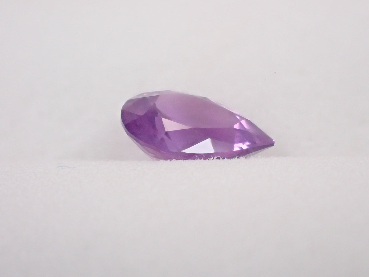 【12564369掲載】スリランカ産非加熱パープルサファイア 1.340ctルース
