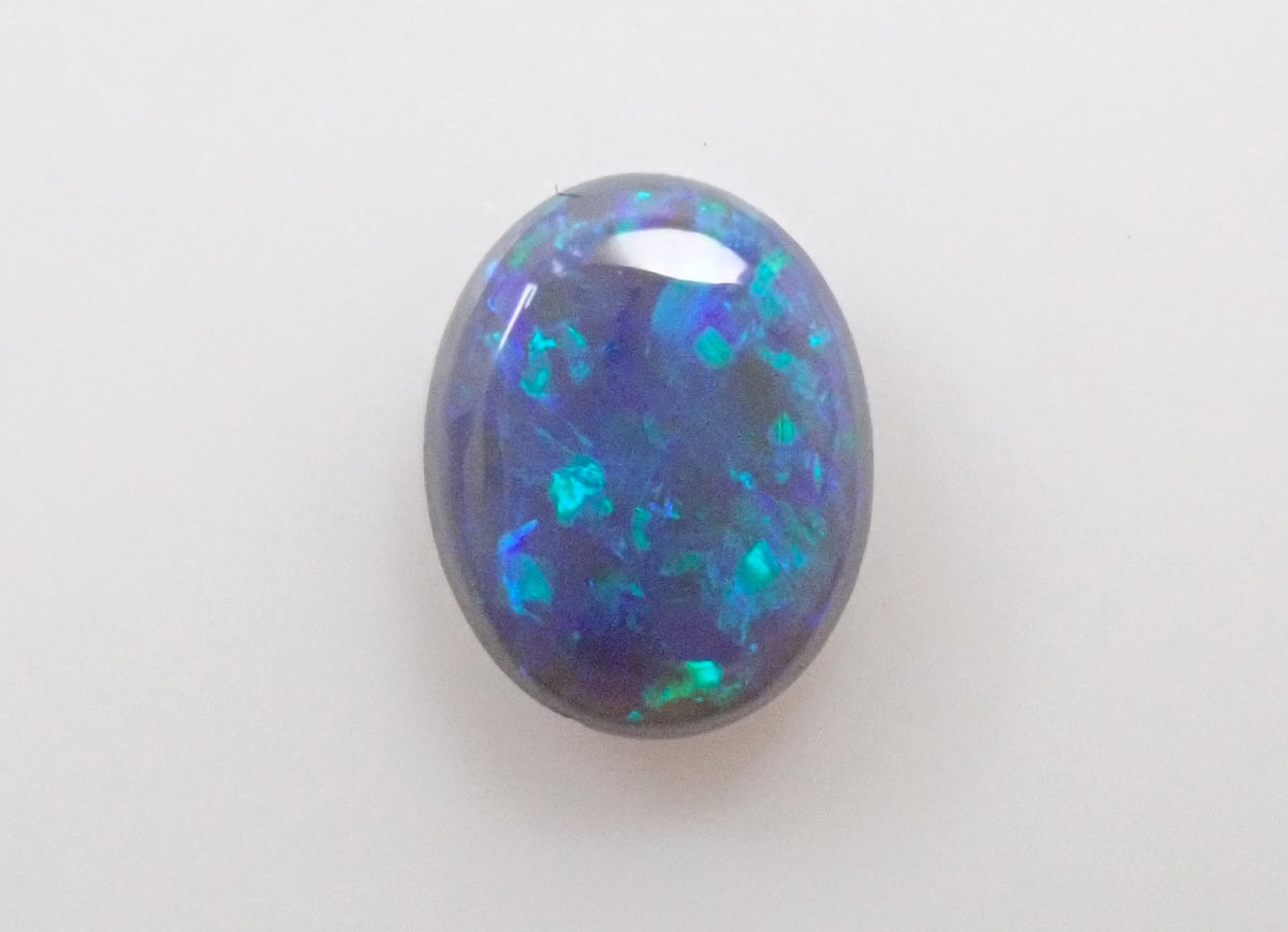 【9/23 22時販売】オーストラリア産ブラックオパール 0.256ctルース