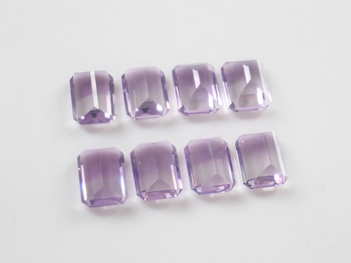 【10/2 22時販売】《限定8石》ブラジル産バイカラーアメジストガチャ1石ルース(約9×7mm)《複数購入割引有》