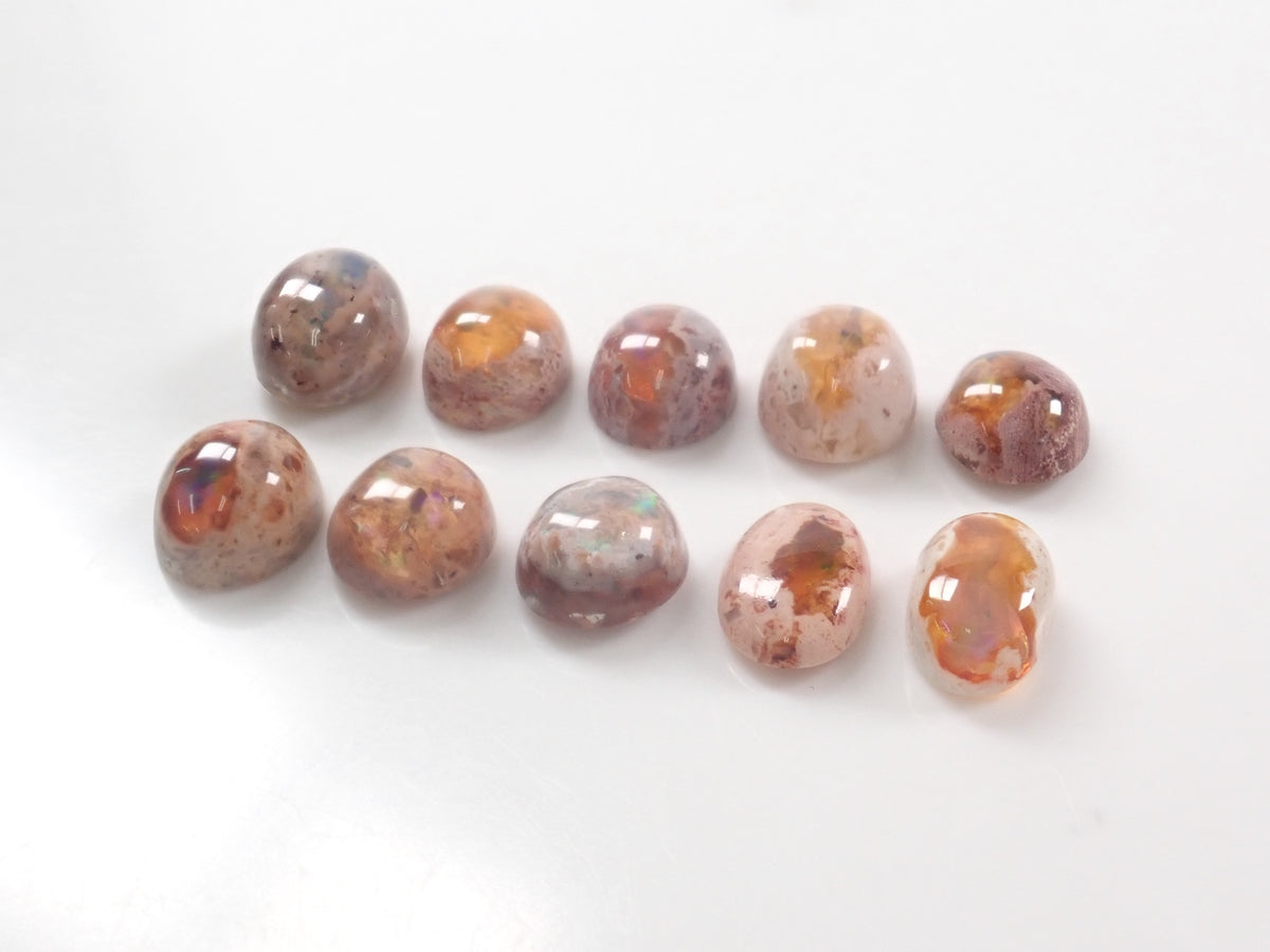 【10/3 22時販売】《限定10石》メキシコ産カンテラオパールガチャ1石ルース(平均2.5ct)《複数購入割引有》