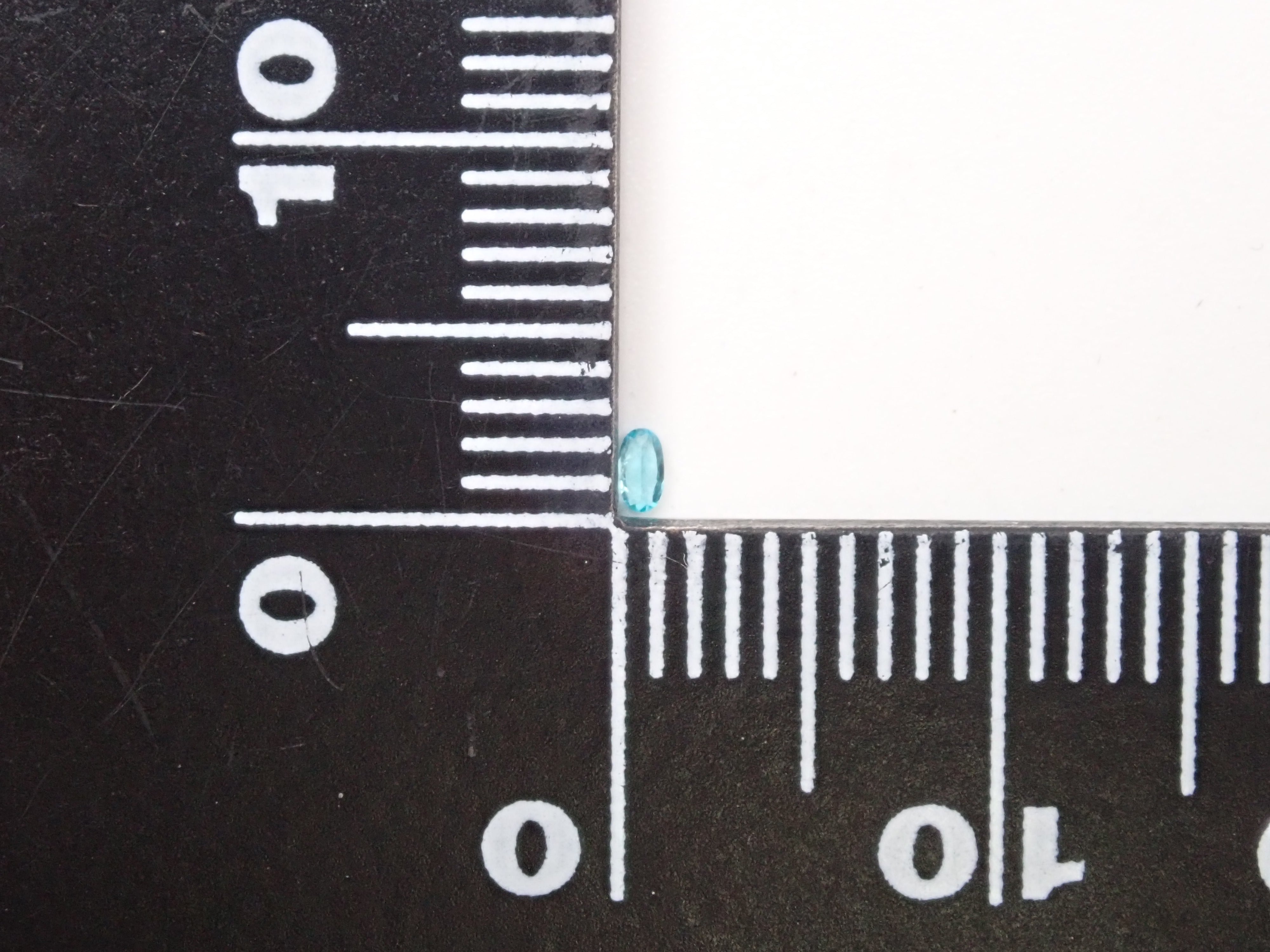 《残り僅か》ブラジル産パライバトルマリン(バターリャ)ガチャ💎1.2mm 10石に1石はCu&Mn(CuO:2.1%、MnO:0.9%/CuO:1.6%、MnO:1.5%)ソ付 《複数購入割引あり》