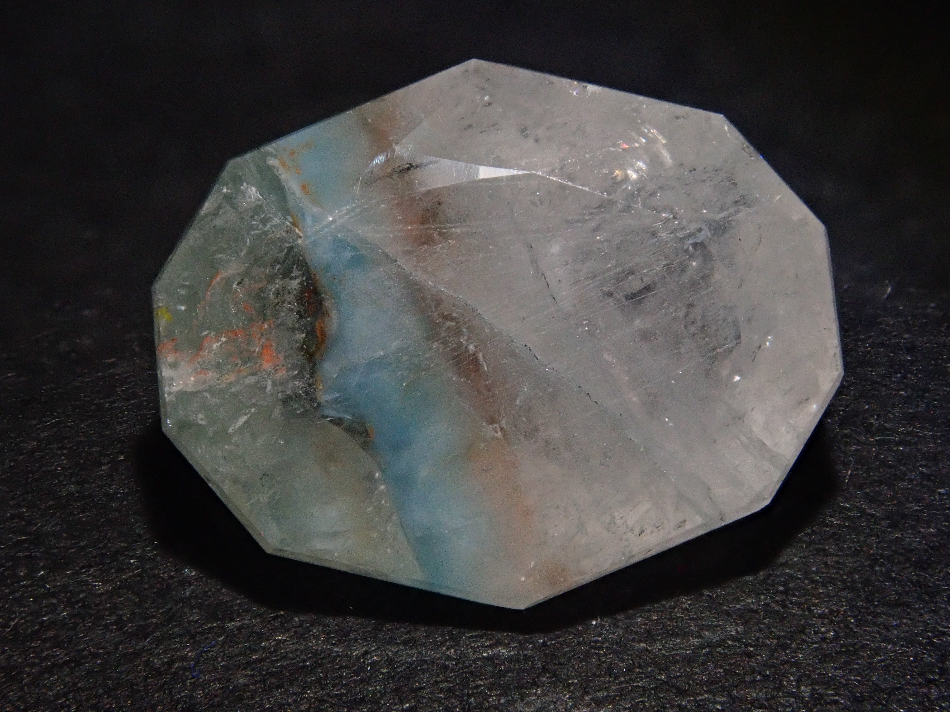 ブラジル産メデューサクォーツ(パライバクォーツ) 3.919ctルース