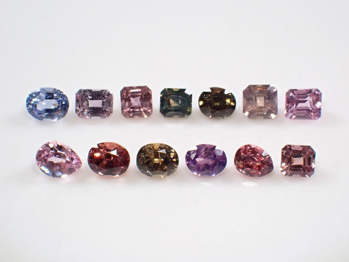 【On sale 10/ 22:00】《Limited to 13 stones》Tanzania Winza Sapphire, average 0.29ct 《Multiple purchase discount available》