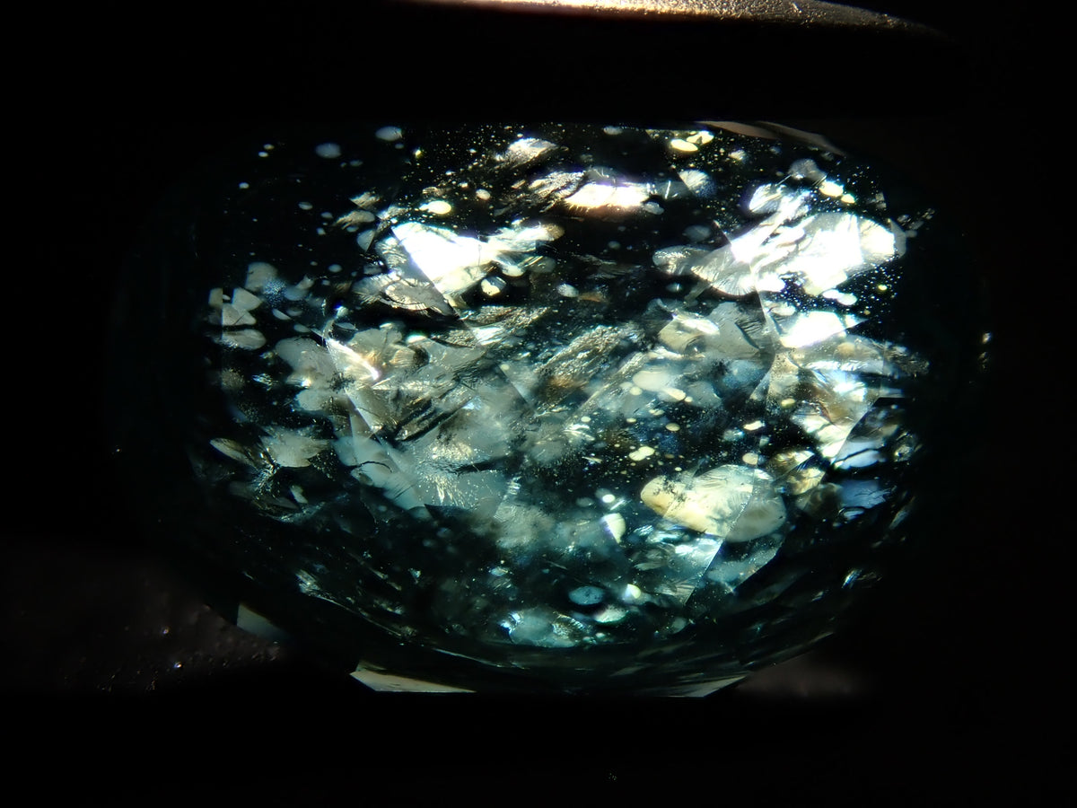 【12564542掲載】ブラジル産デンドリティックアパタイト 3.949ctルース