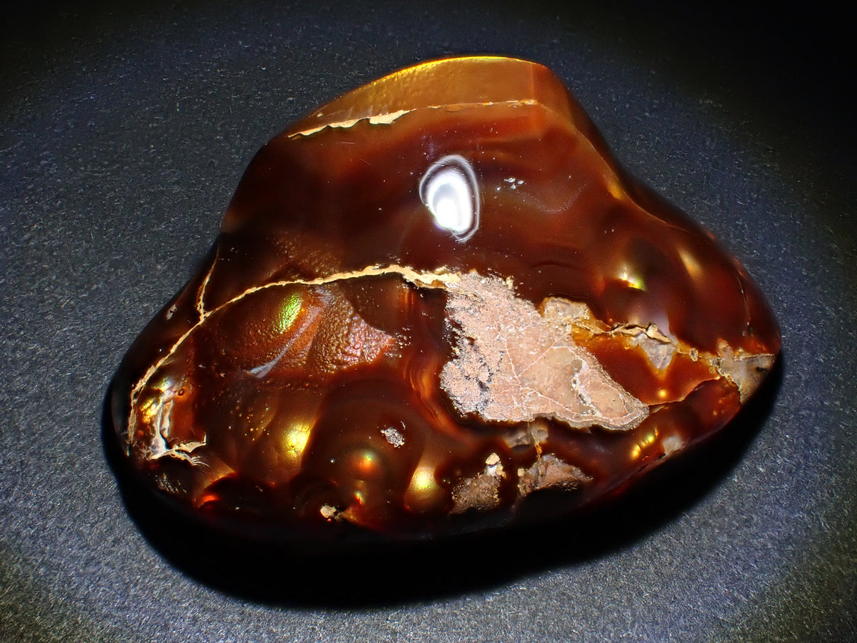 【Nov 2, 10:00 PM Sale】《Limited to 6 stones》Mexican Fire Agate Loose Stone (Avg. 23ct) 《Multi-buy discount available》
