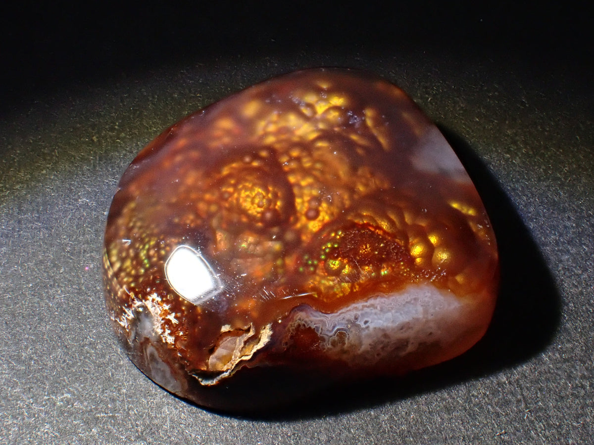 【Nov 2, 10:00 PM Sale】《Limited to 6 stones》Mexican Fire Agate Loose Stone (Avg. 23ct) 《Multi-buy discount available》
