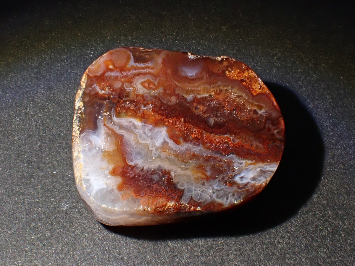 【Nov 2, 10:00 PM Sale】《Limited to 6 stones》Mexican Fire Agate Loose Stone (Avg. 23ct) 《Multi-buy discount available》