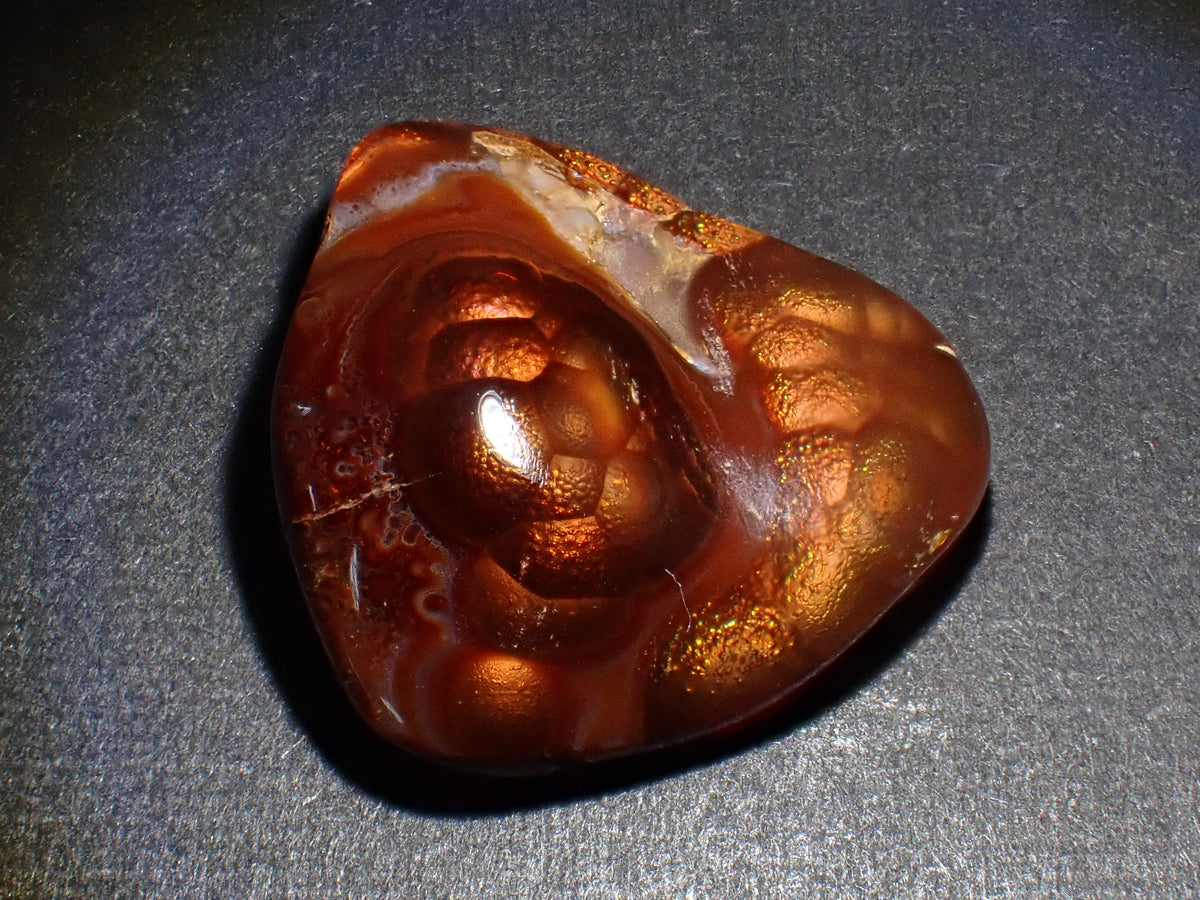 【Nov 2, 10:00 PM Sale】《Limited to 6 stones》Mexican Fire Agate Loose Stone (Avg. 23ct) 《Multi-buy discount available》