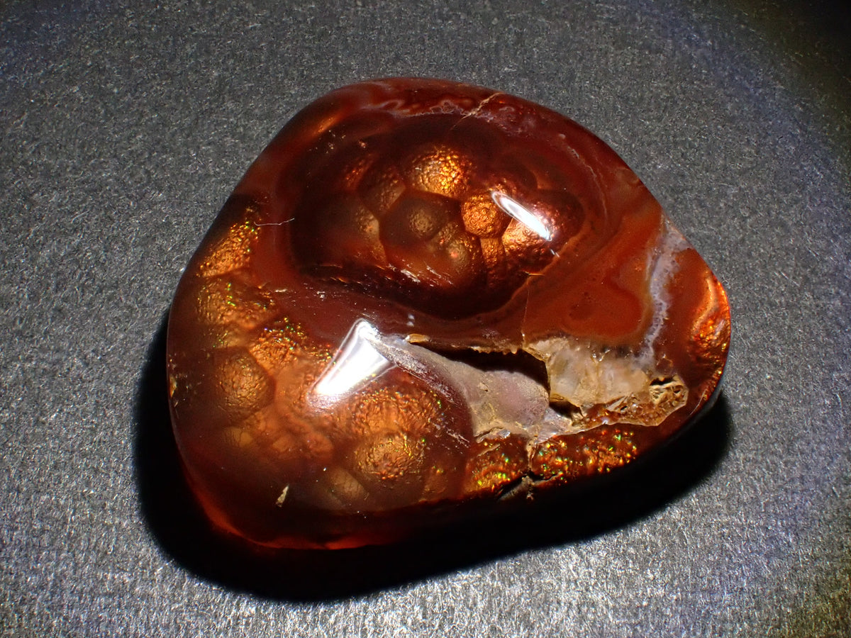 【Nov 2, 10:00 PM Sale】《Limited to 6 stones》Mexican Fire Agate Loose Stone (Avg. 23ct) 《Multi-buy discount available》