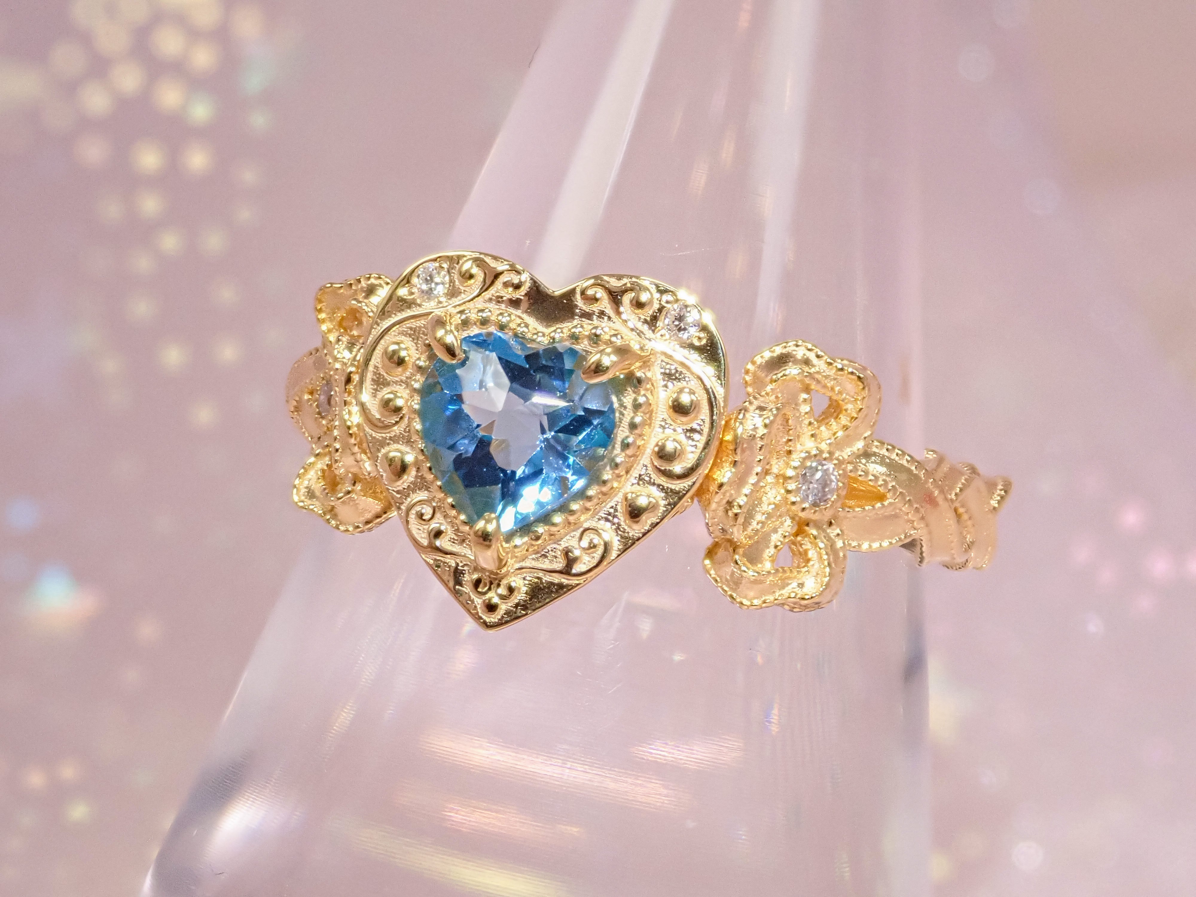 【11/21 22時販売開始】大人のセボンスタージュエリー第3弾 チャーミーパクトリング プレシャスモデル(プラチナ/ゴールド) Pt950/K18YG/K18PG